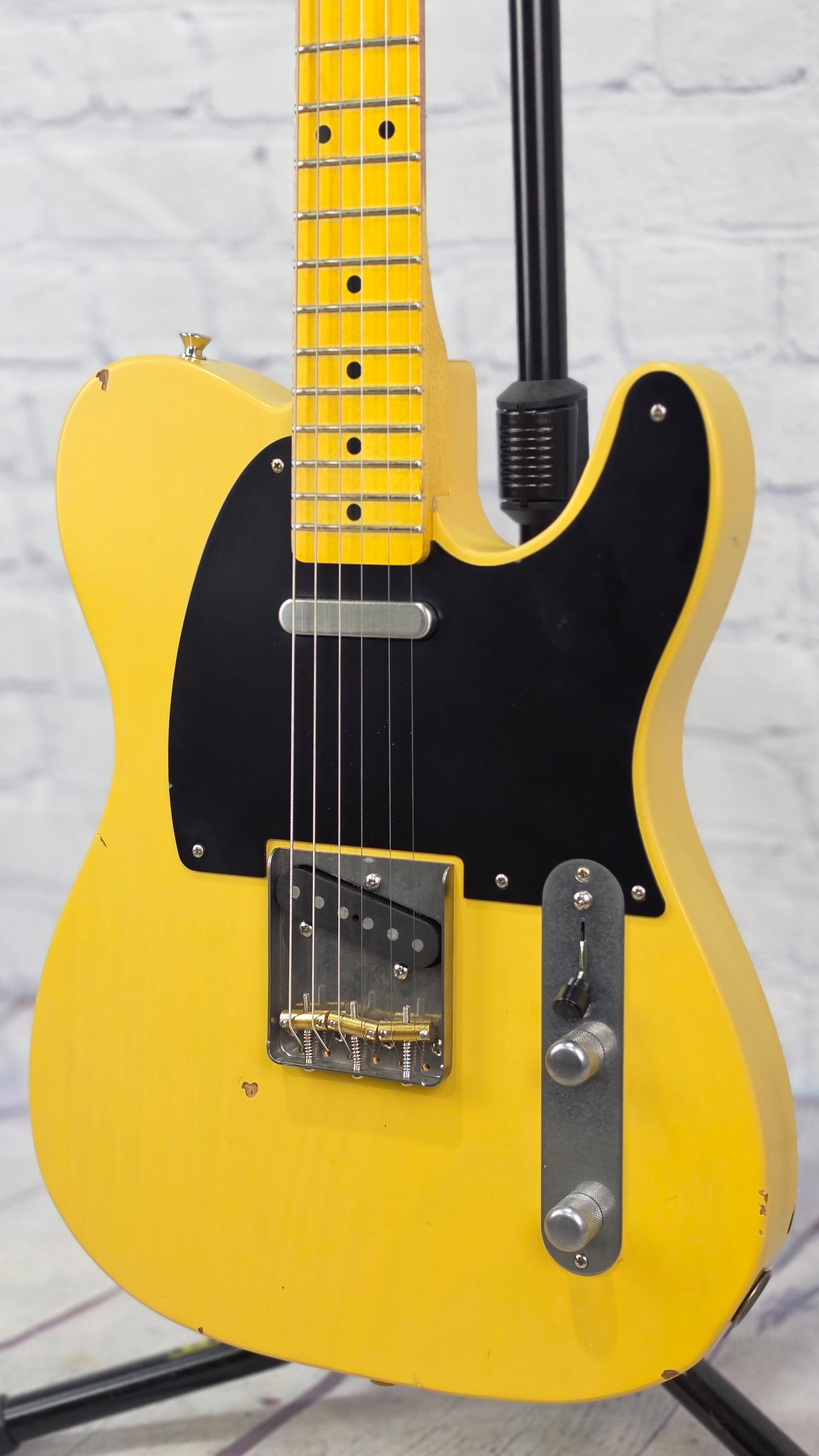 Nash Guitars T52 6 String Electric Guitar Butterscotch Blonde Light Aging