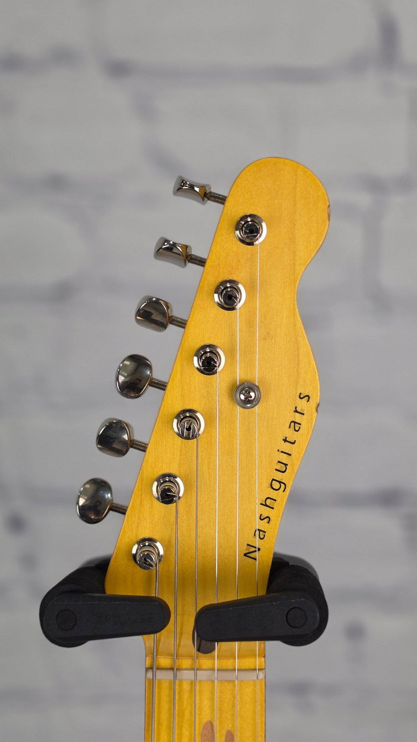 Nash Guitars T52 6 String Electric Guitar Butterscotch Blonde Light Aging