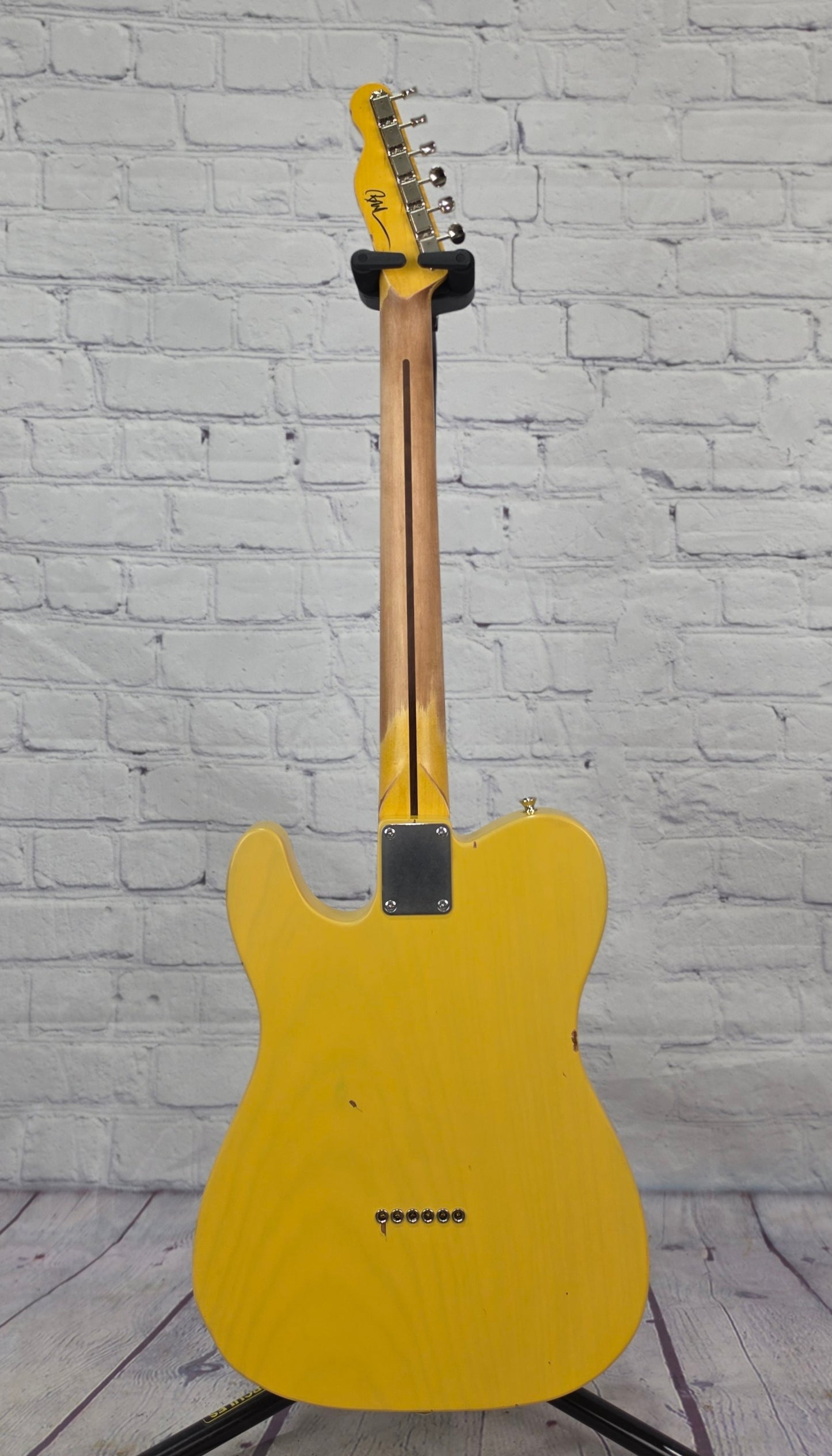 Nash Guitars T52 6 String Electric Guitar Butterscotch Blonde Light Aging