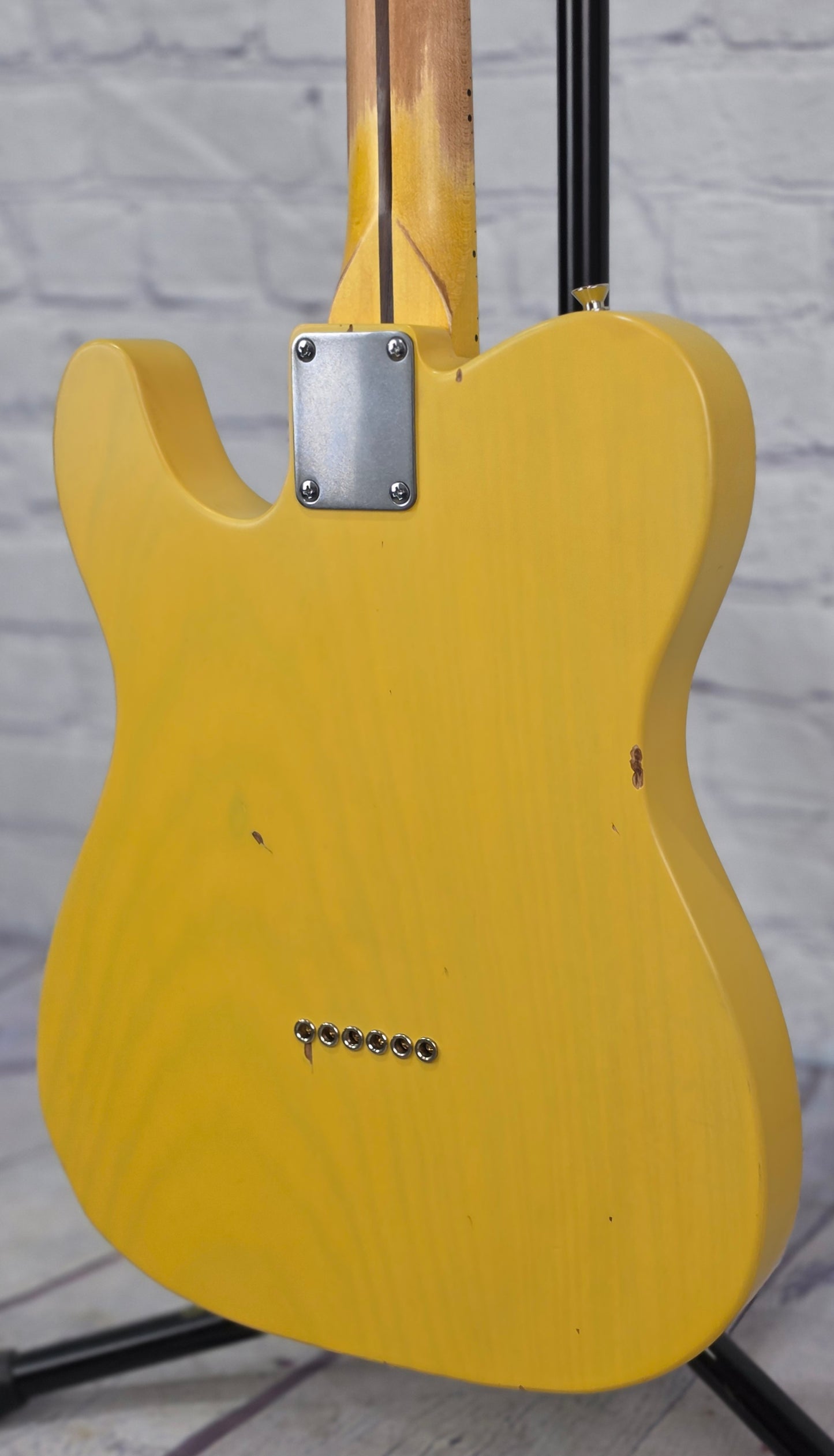 Nash Guitars T52 6 String Electric Guitar Butterscotch Blonde Light Aging