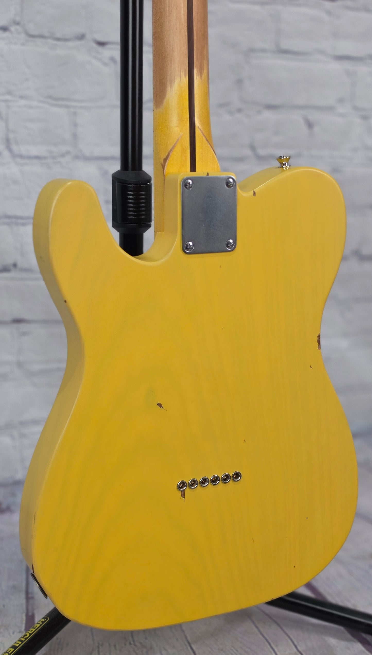 Nash Guitars T52 6 String Electric Guitar Butterscotch Blonde Light Aging