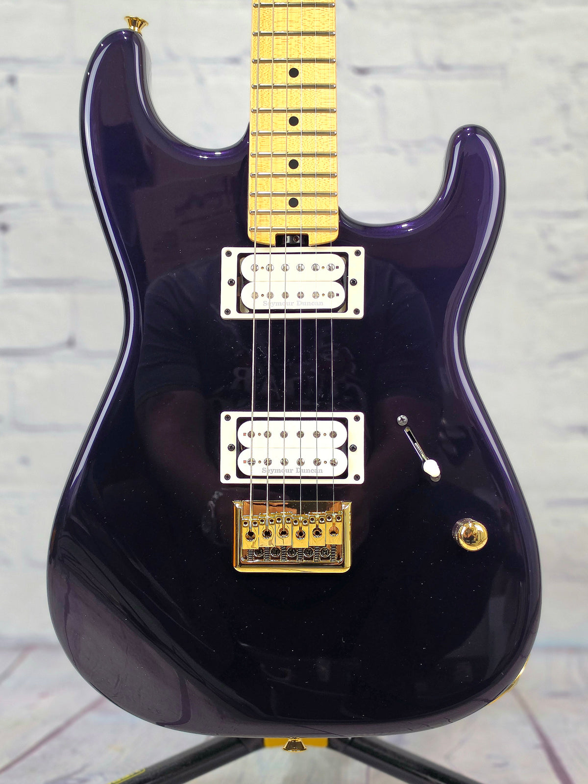 Charvel American Neo-Classic San Dimas Style 1 SD1 HH HT MPL 6 String Electric Guitar Violet Midnight