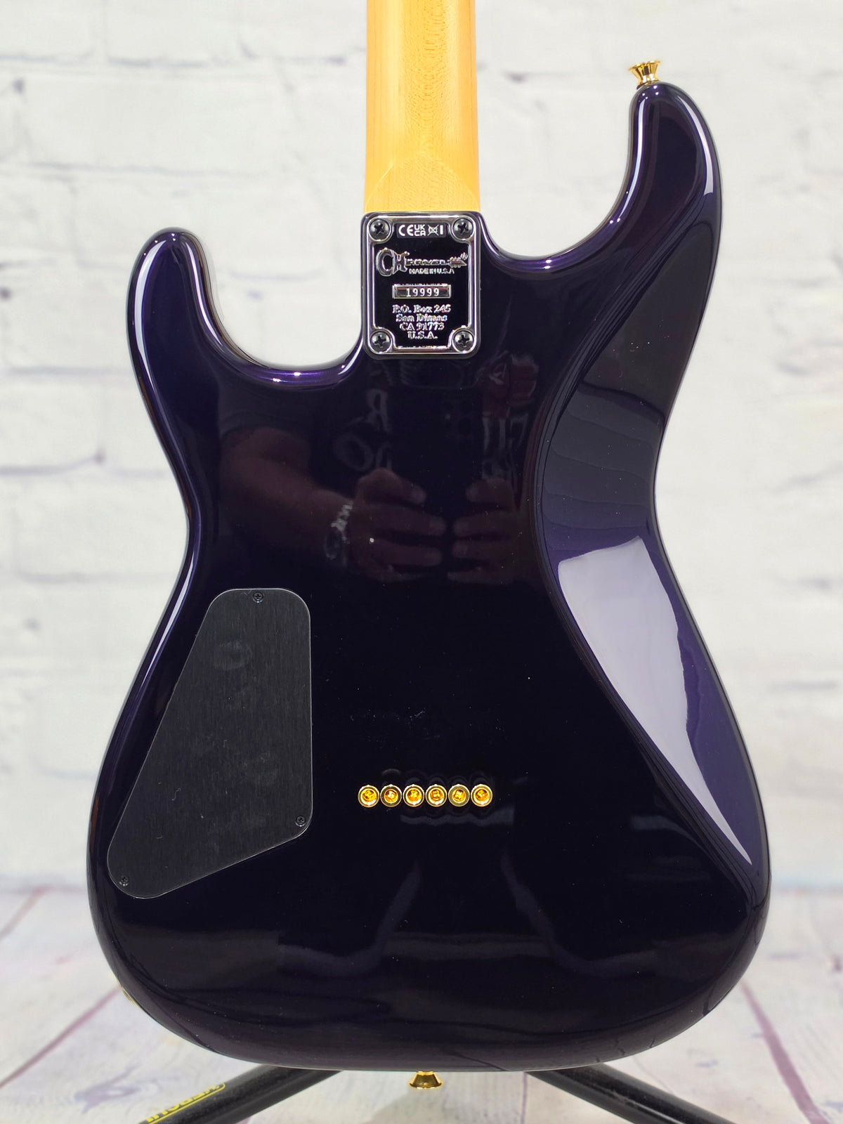 Charvel American Neo-Classic San Dimas Style 1 SD1 HH HT MPL 6 String Electric Guitar Violet Midnight