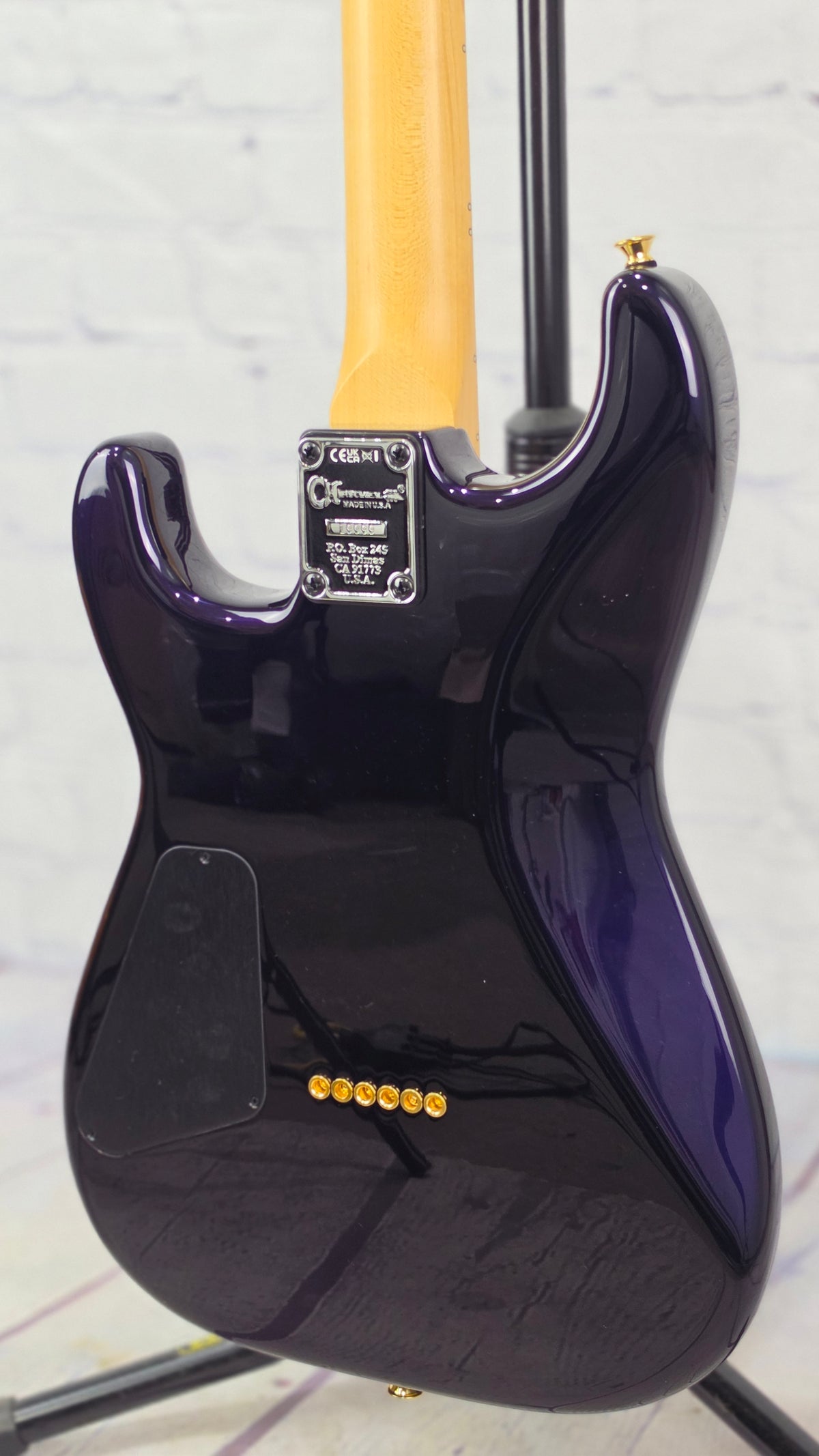 Charvel American Neo-Classic San Dimas Style 1 SD1 HH HT MPL 6 String Electric Guitar Violet Midnight
