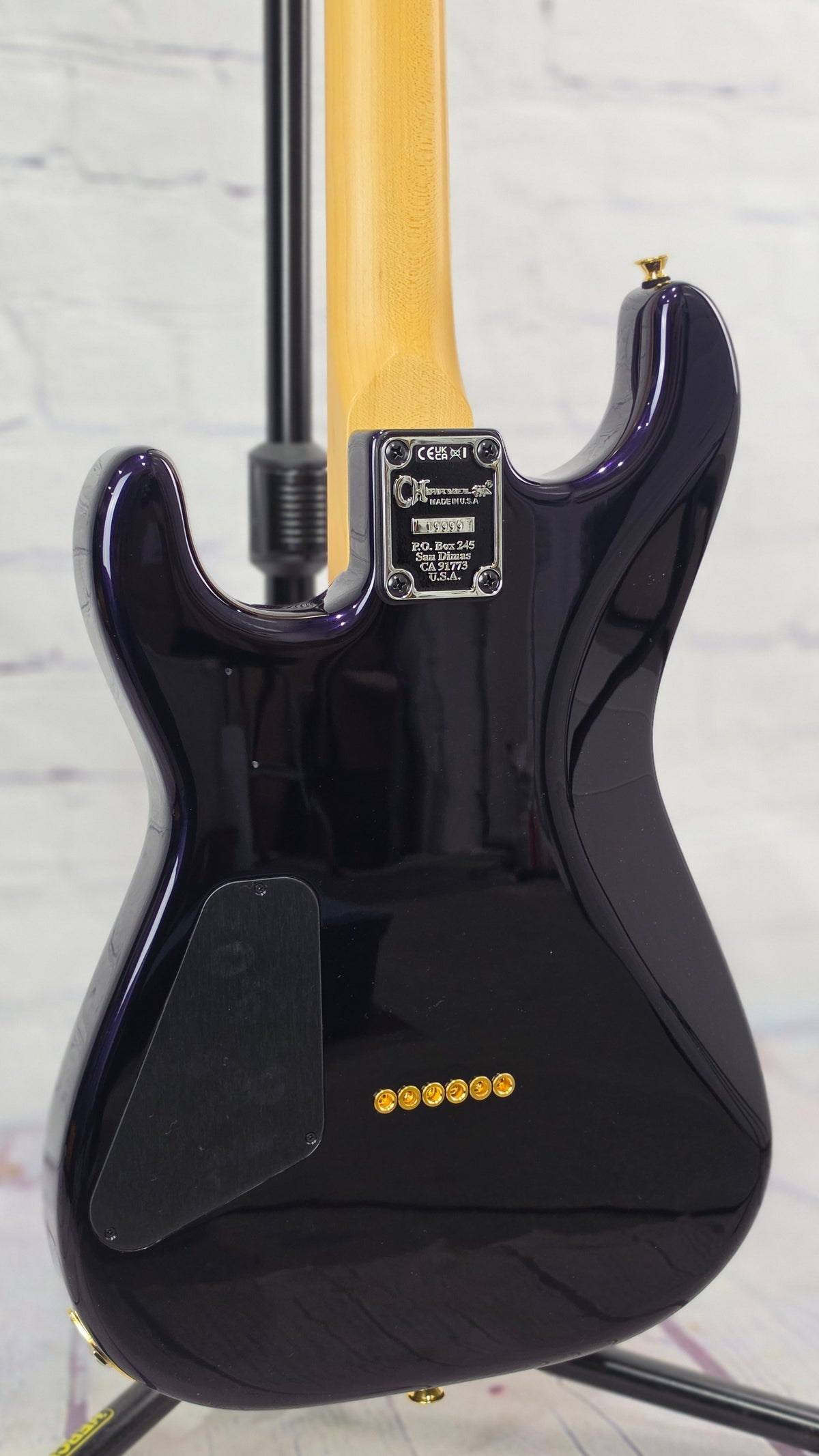 Charvel American Neo-Classic San Dimas Style 1 SD1 HH HT MPL 6 String Electric Guitar Violet Midnight