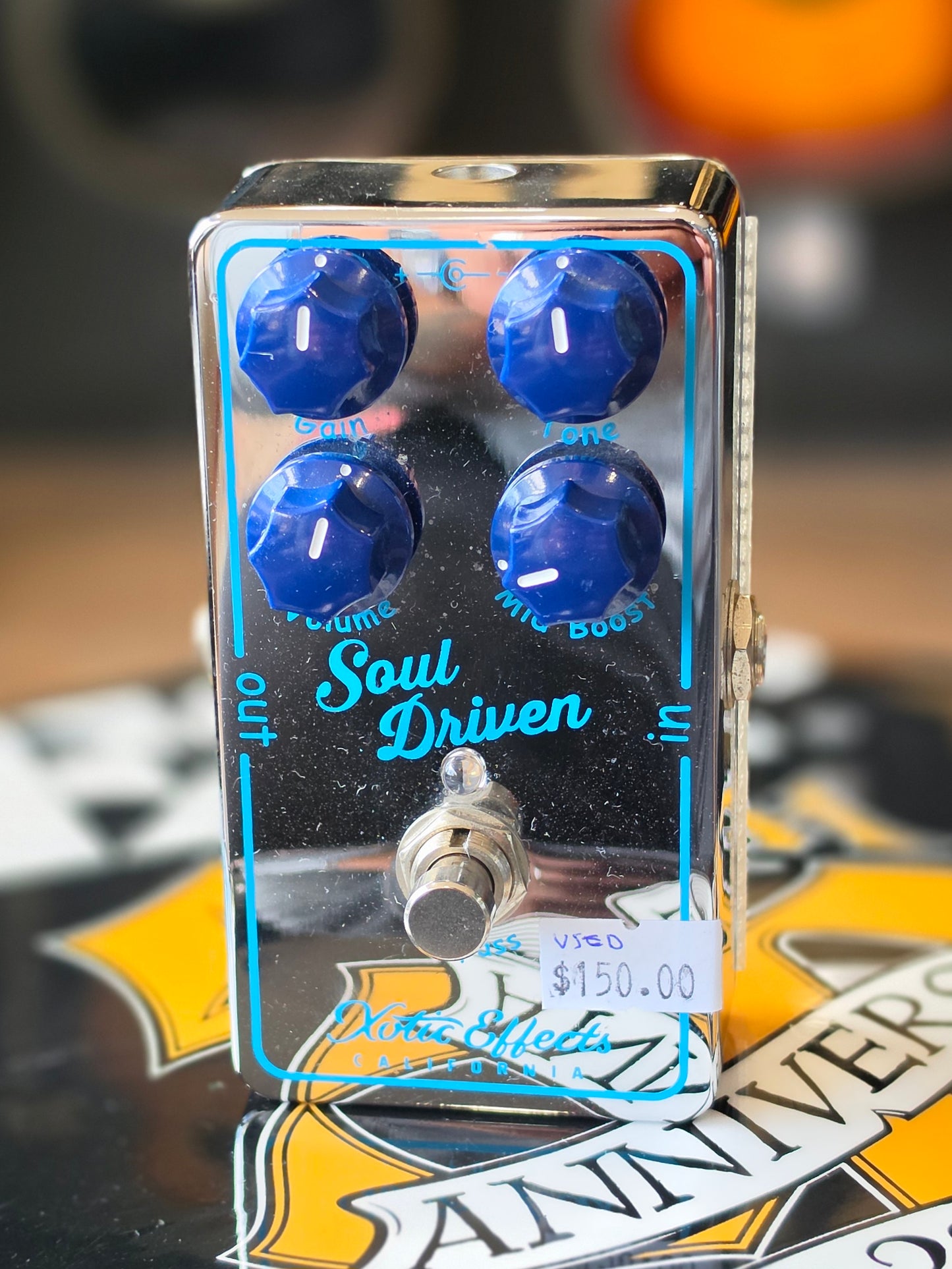 USED Xotic Effects Soul Driven Boost/Overdrive Pedal