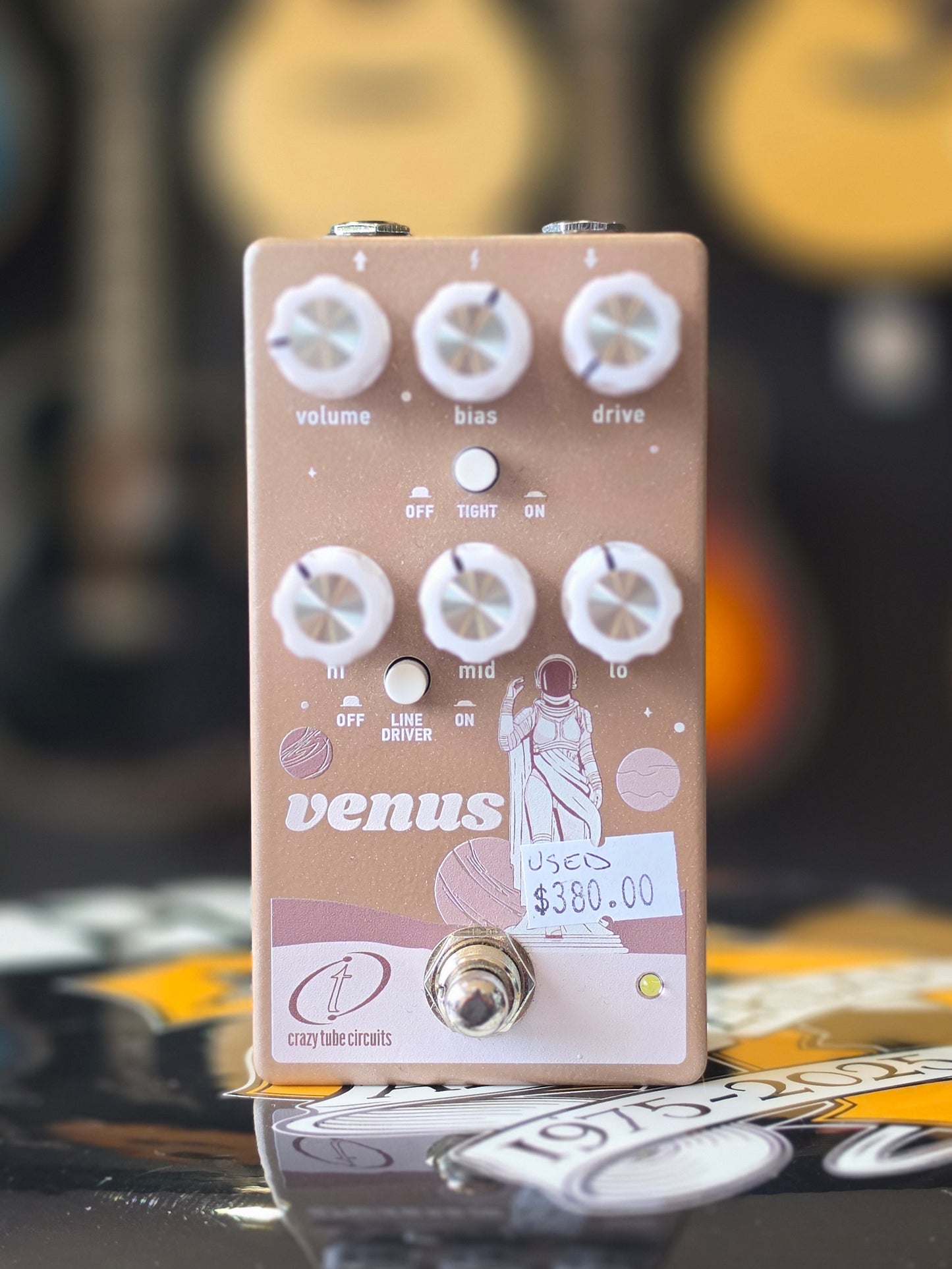 USED Crazy Tube Circuits Venus Overdrive Pedal