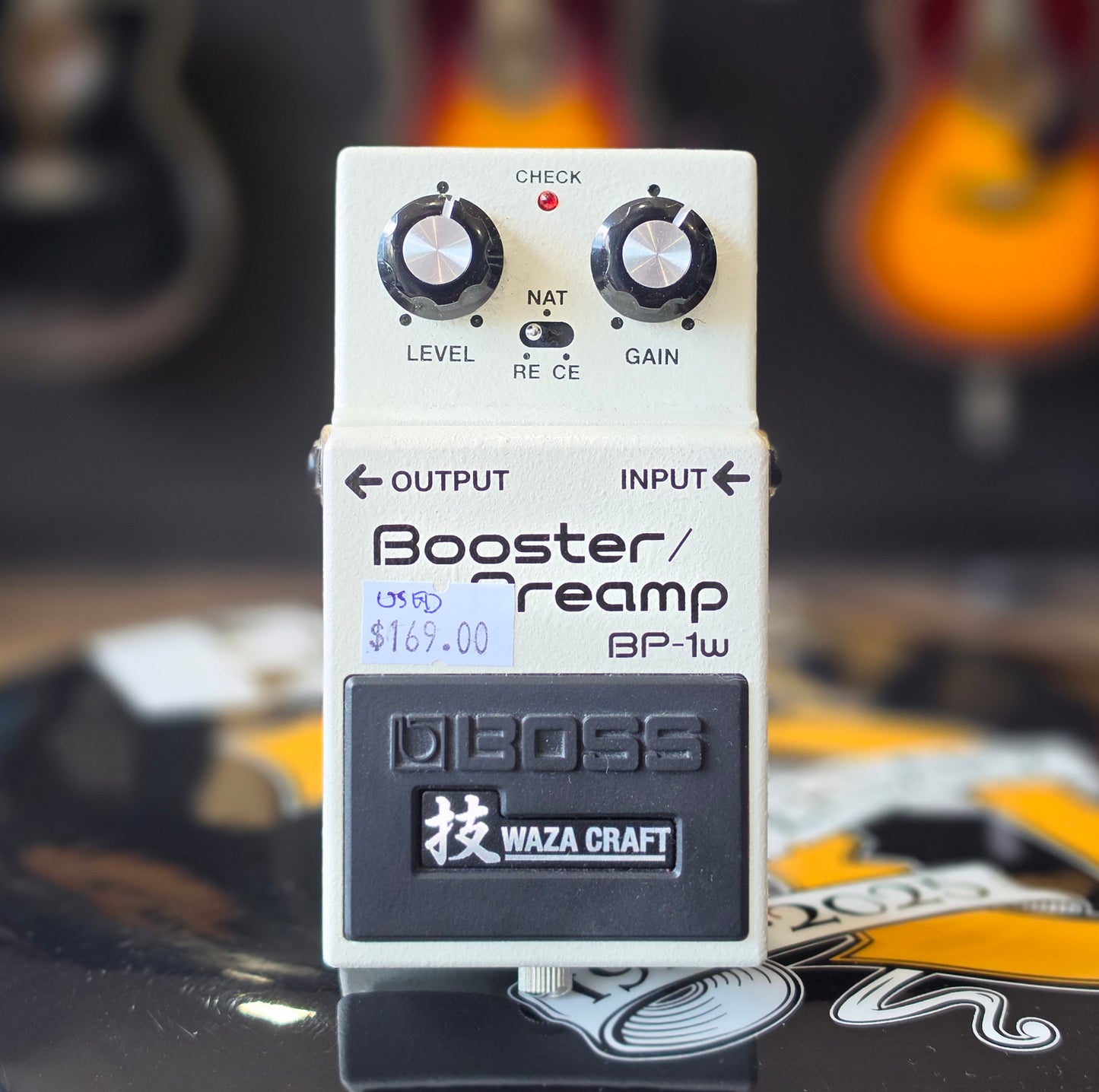 USED BOSS BP-1W Waza Craft Booster/Preamp Pedal