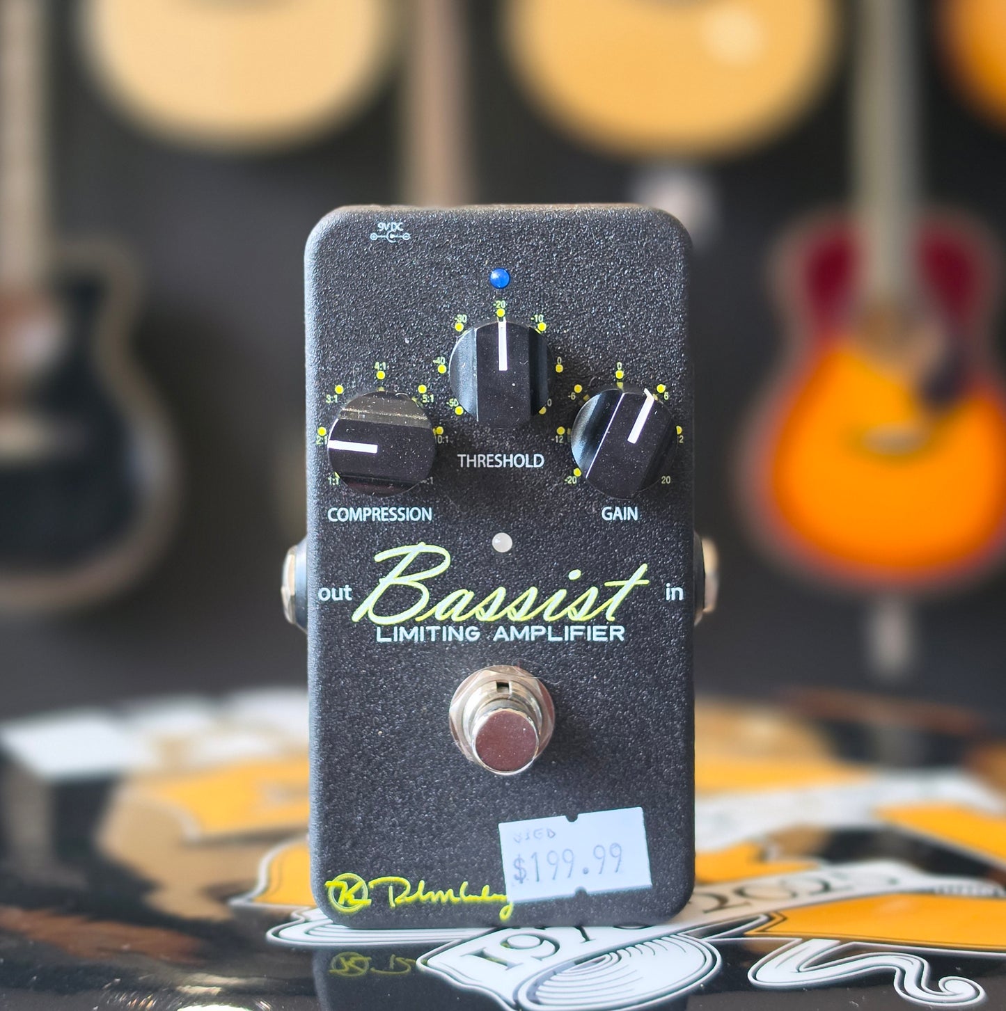 USED  Keeley Bassist Bass Compressor Pedal