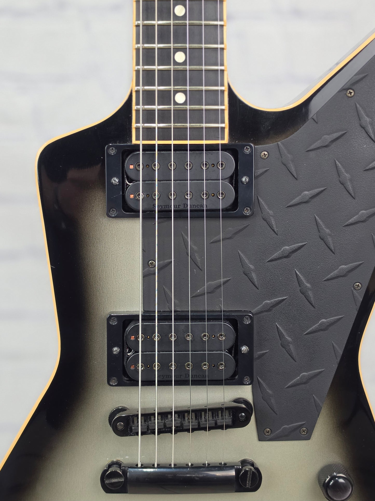 USED Gibson Thunderhorse Brendon Small Explorer 6 String Electric Guitar Silverburst Limited Edition