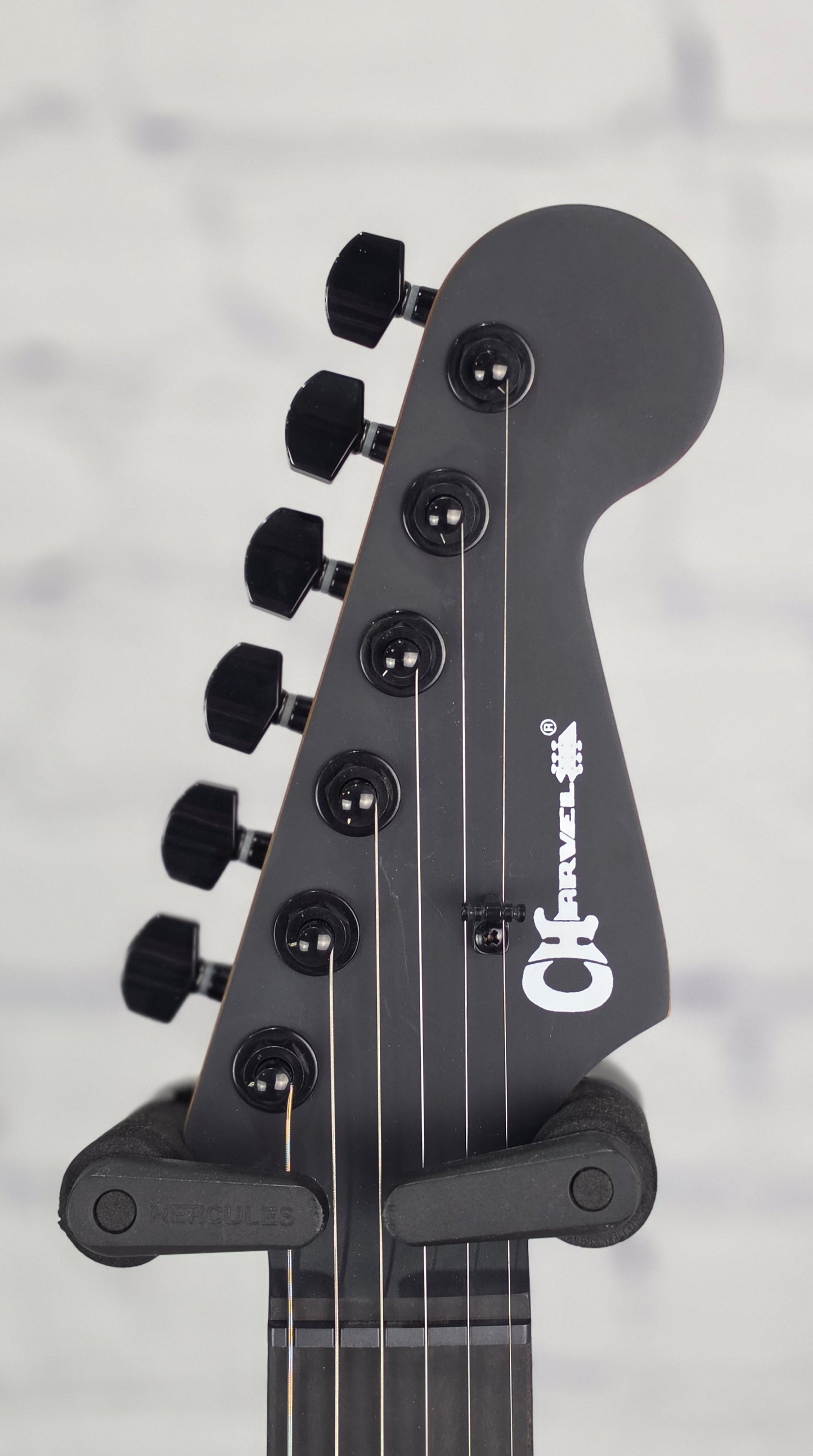 Charvel Pro-Mod Plus Dinky DK24 HH HT EB 6 String Electric Guitar Black Ash