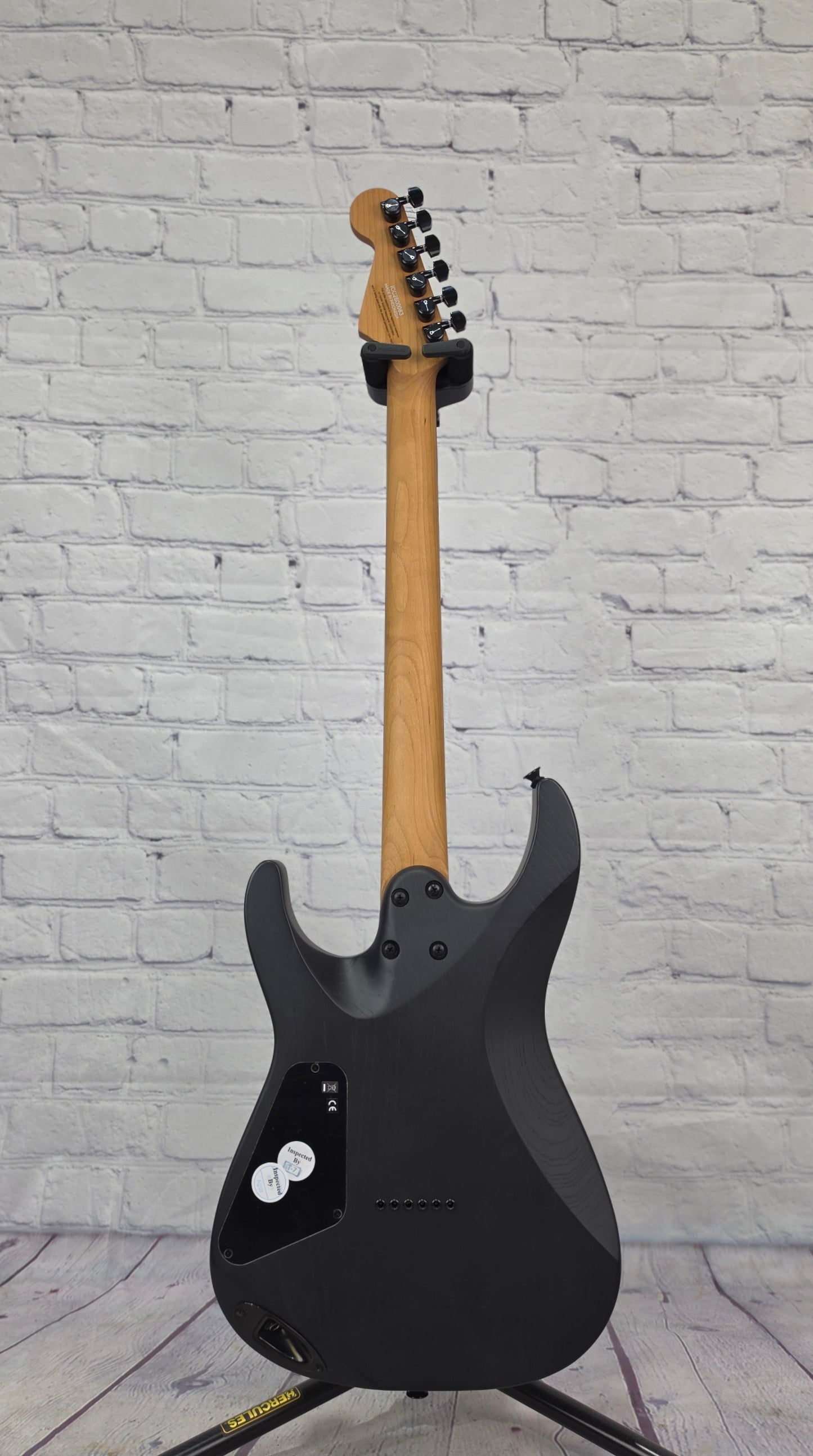 Charvel Pro-Mod Plus Dinky DK24 HH HT EB 6 String Electric Guitar Black Ash