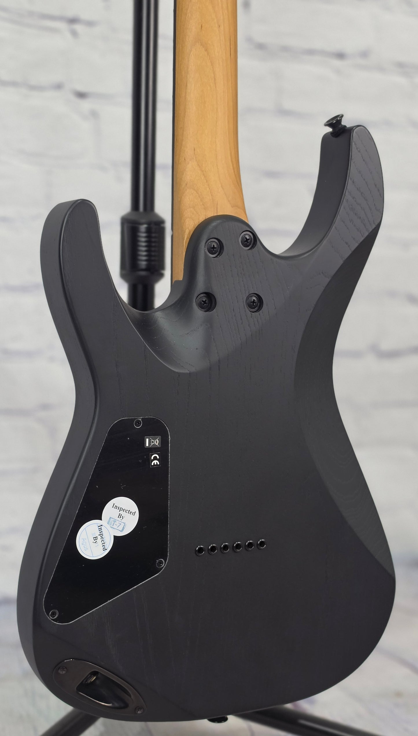 Charvel Pro-Mod Plus Dinky DK24 HH HT EB 6 String Electric Guitar Black Ash
