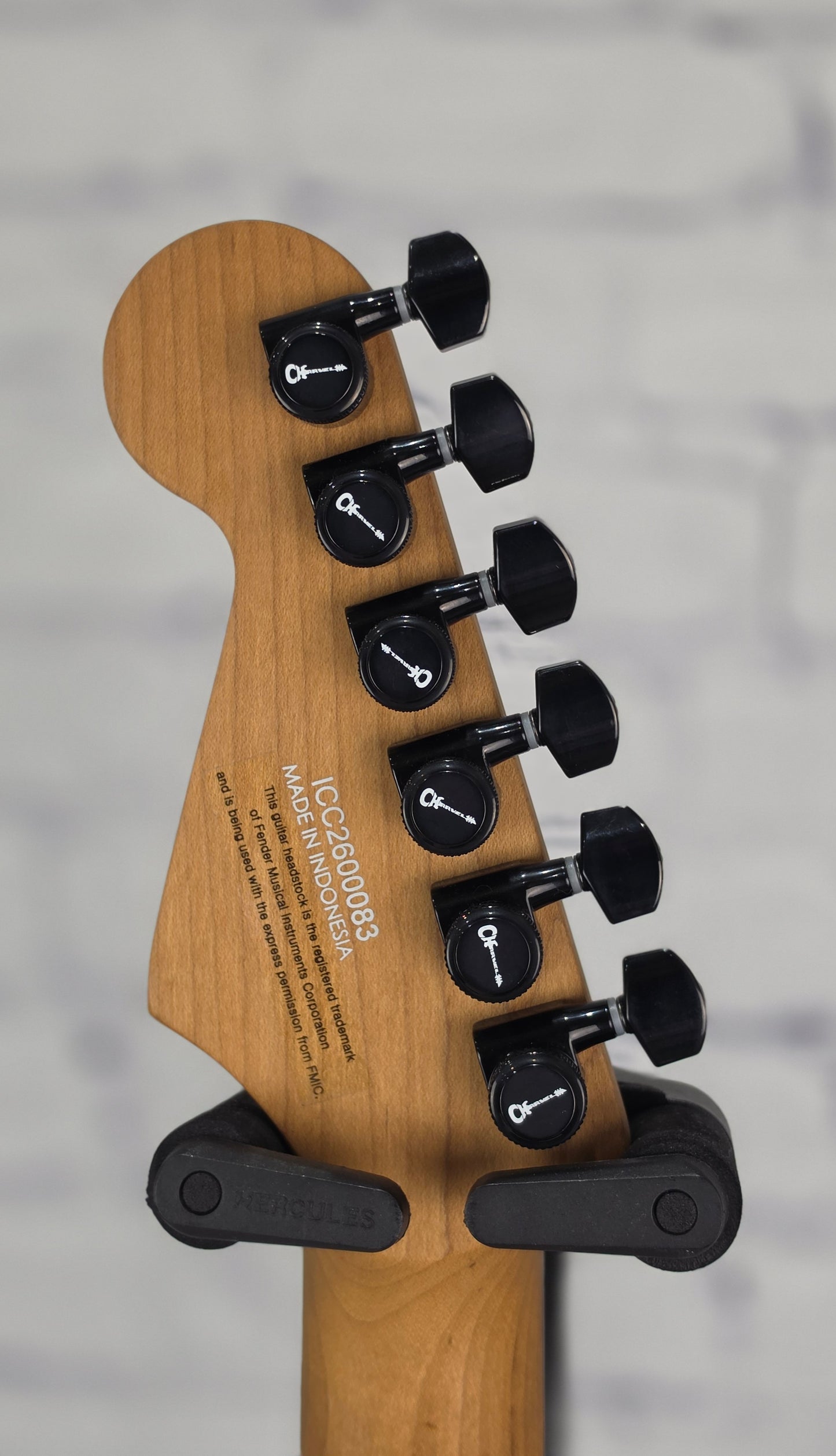 Charvel Pro-Mod Plus Dinky DK24 HH HT EB 6 String Electric Guitar Black Ash