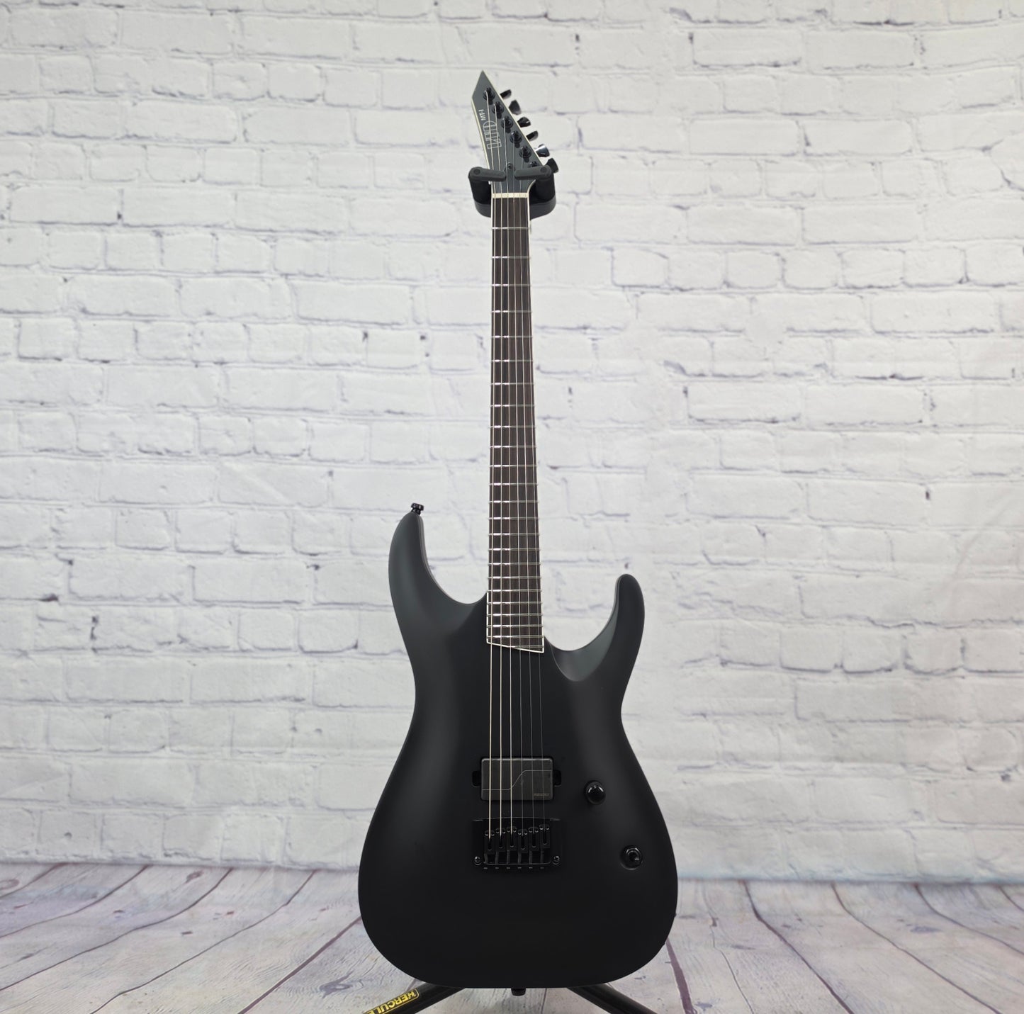 ESP LTD MT-1 Mick Thompson 6 String Electric Guitar Black Satin