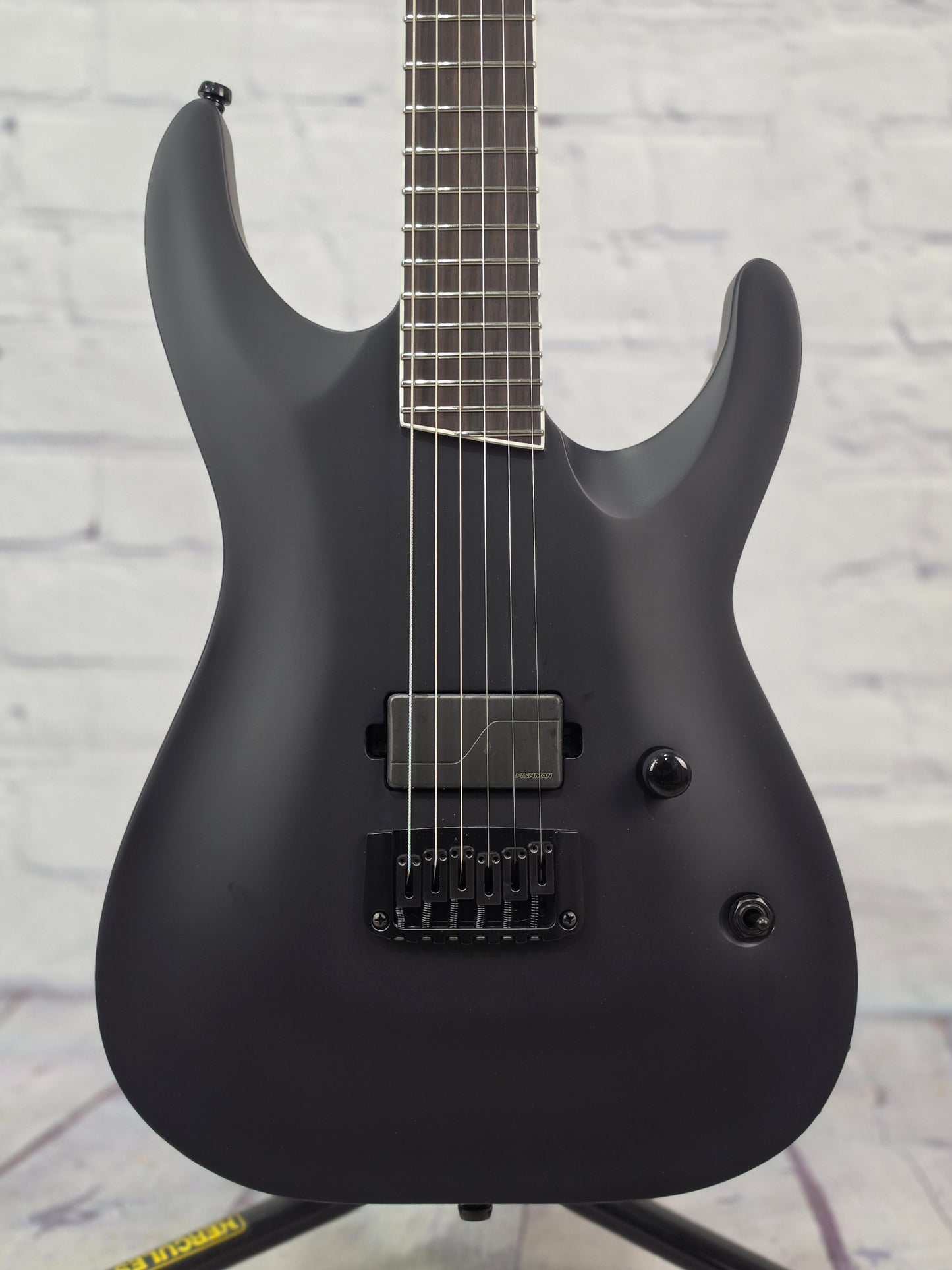 ESP LTD MT-1 Mick Thompson 6 String Electric Guitar Black Satin