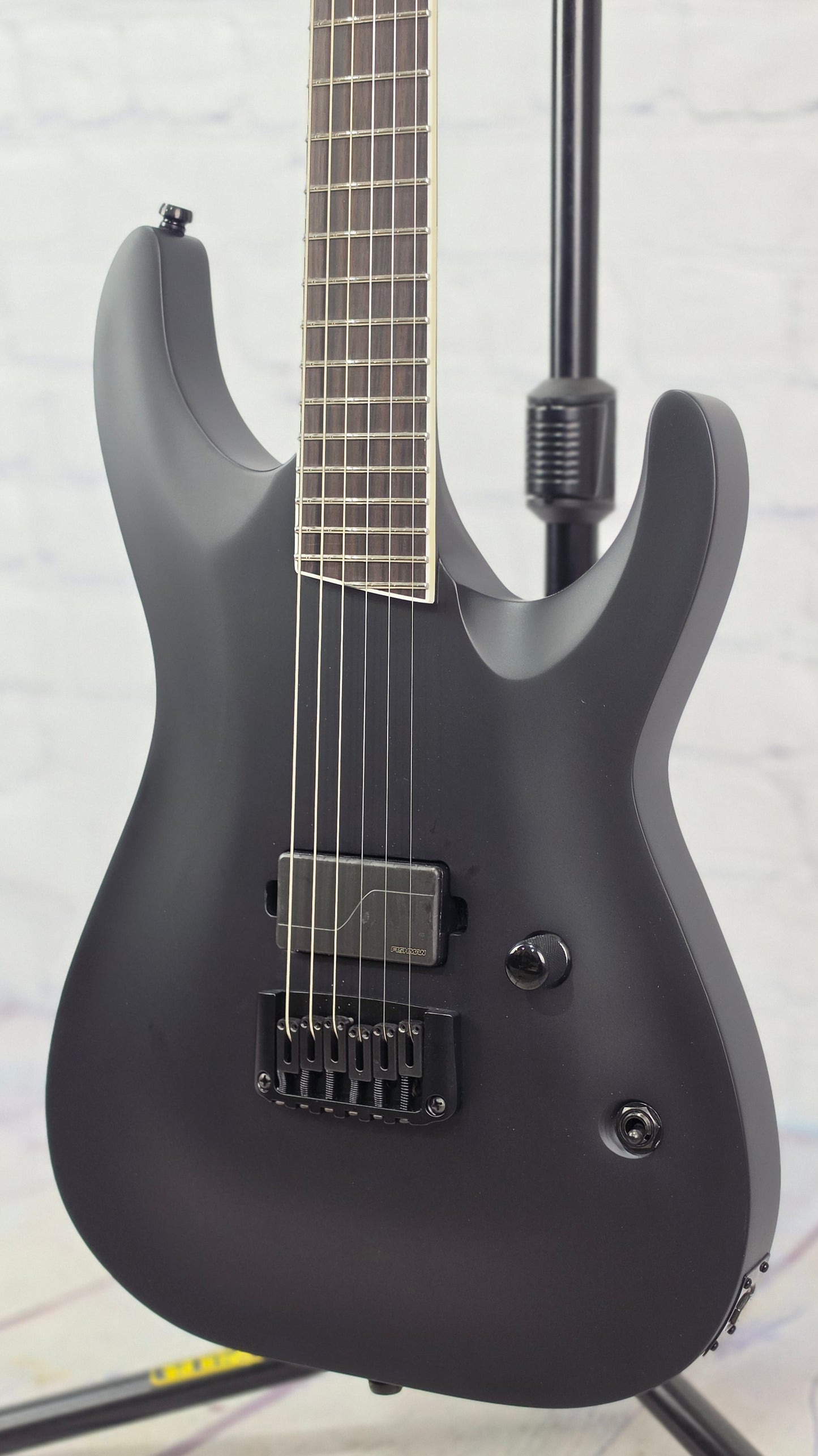 ESP LTD MT-1 Mick Thompson 6 String Electric Guitar Black Satin