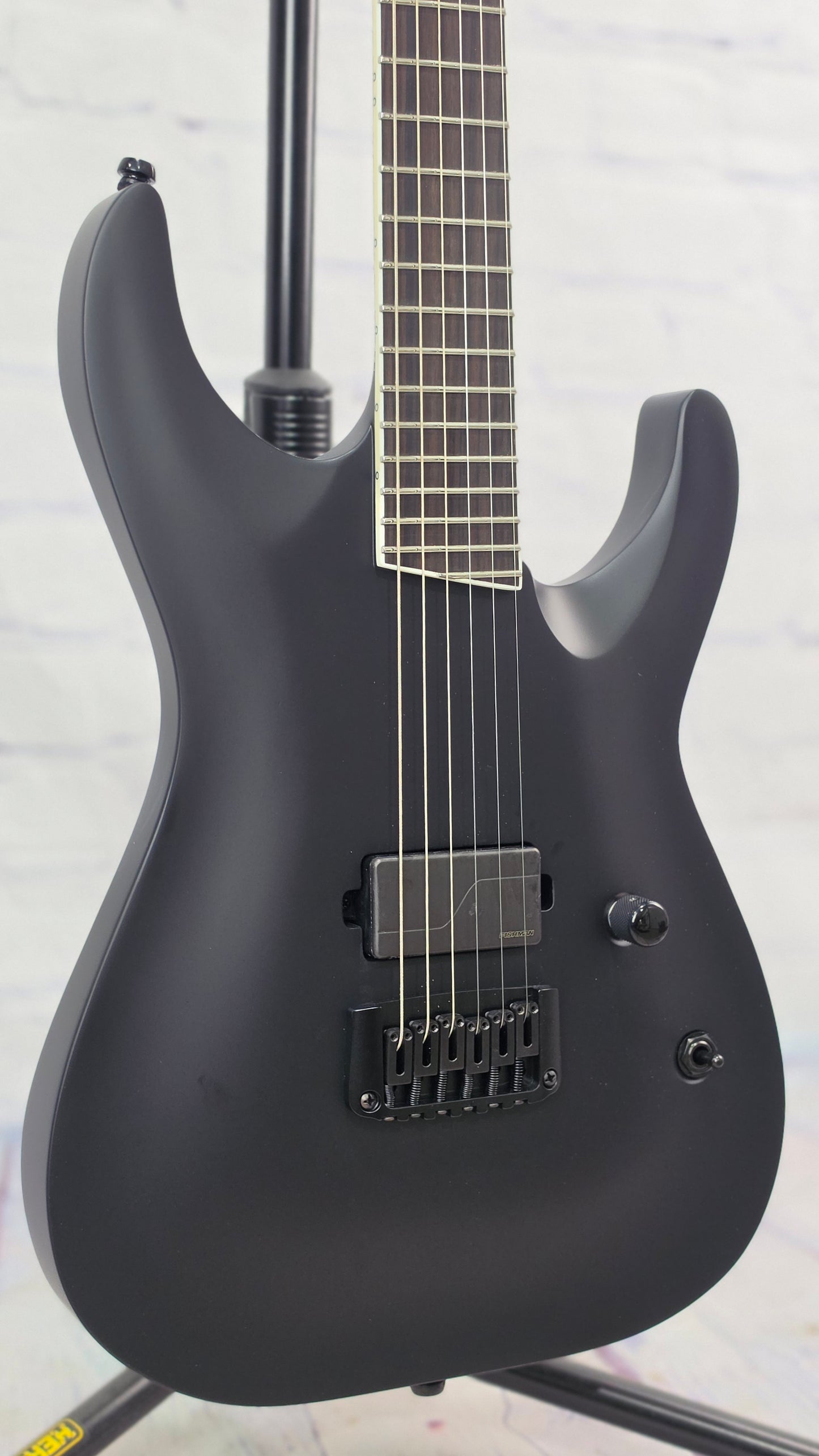 ESP LTD MT-1 Mick Thompson 6 String Electric Guitar Black Satin