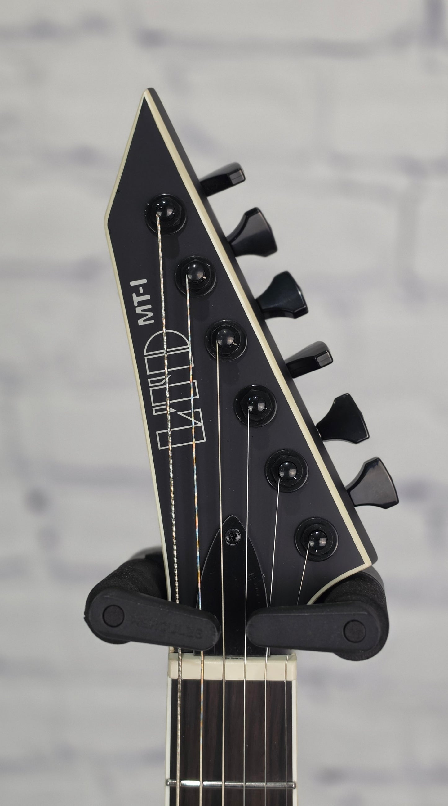 ESP LTD MT-1 Mick Thompson 6 String Electric Guitar Black Satin