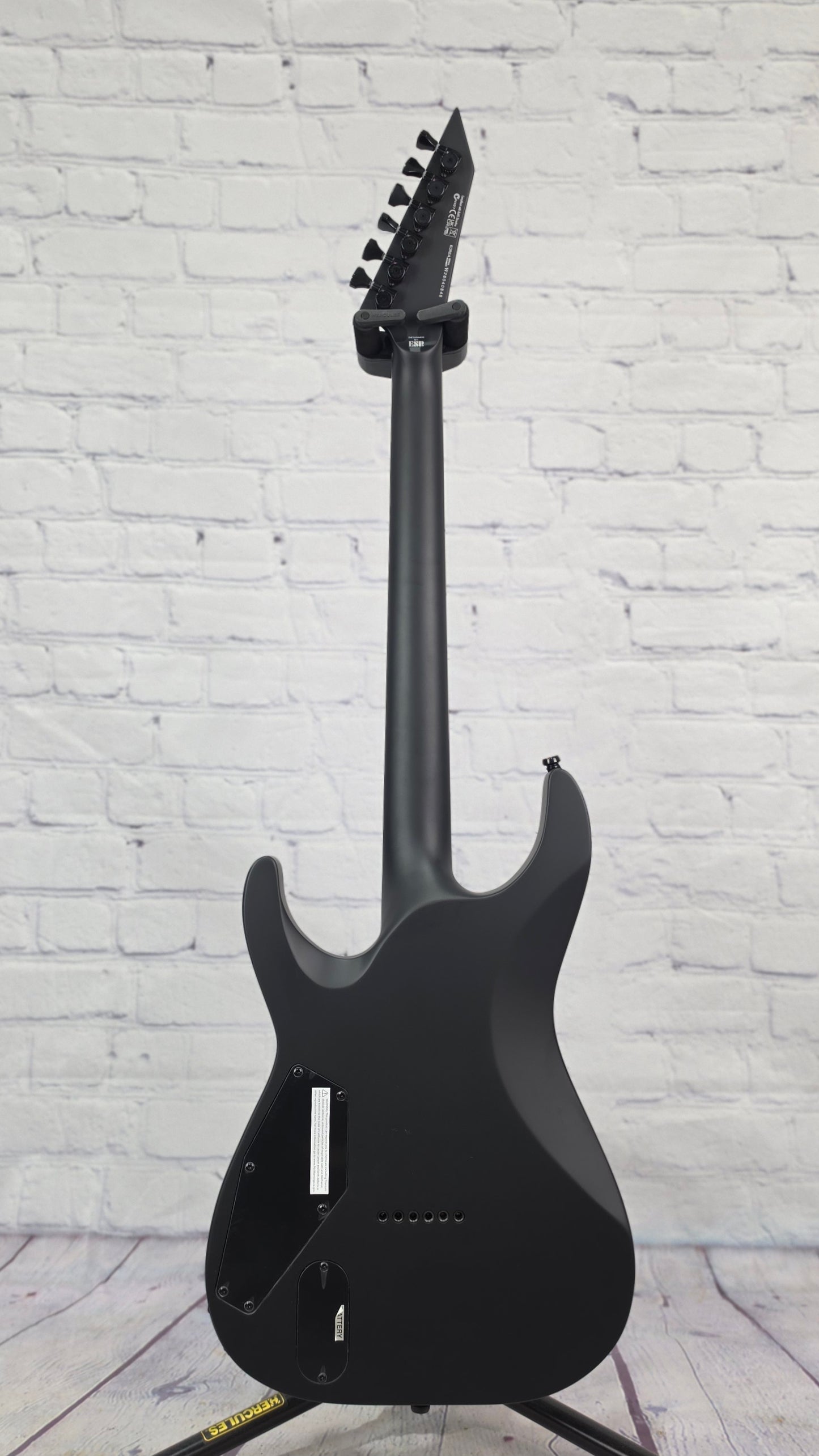 ESP LTD MT-1 Mick Thompson 6 String Electric Guitar Black Satin