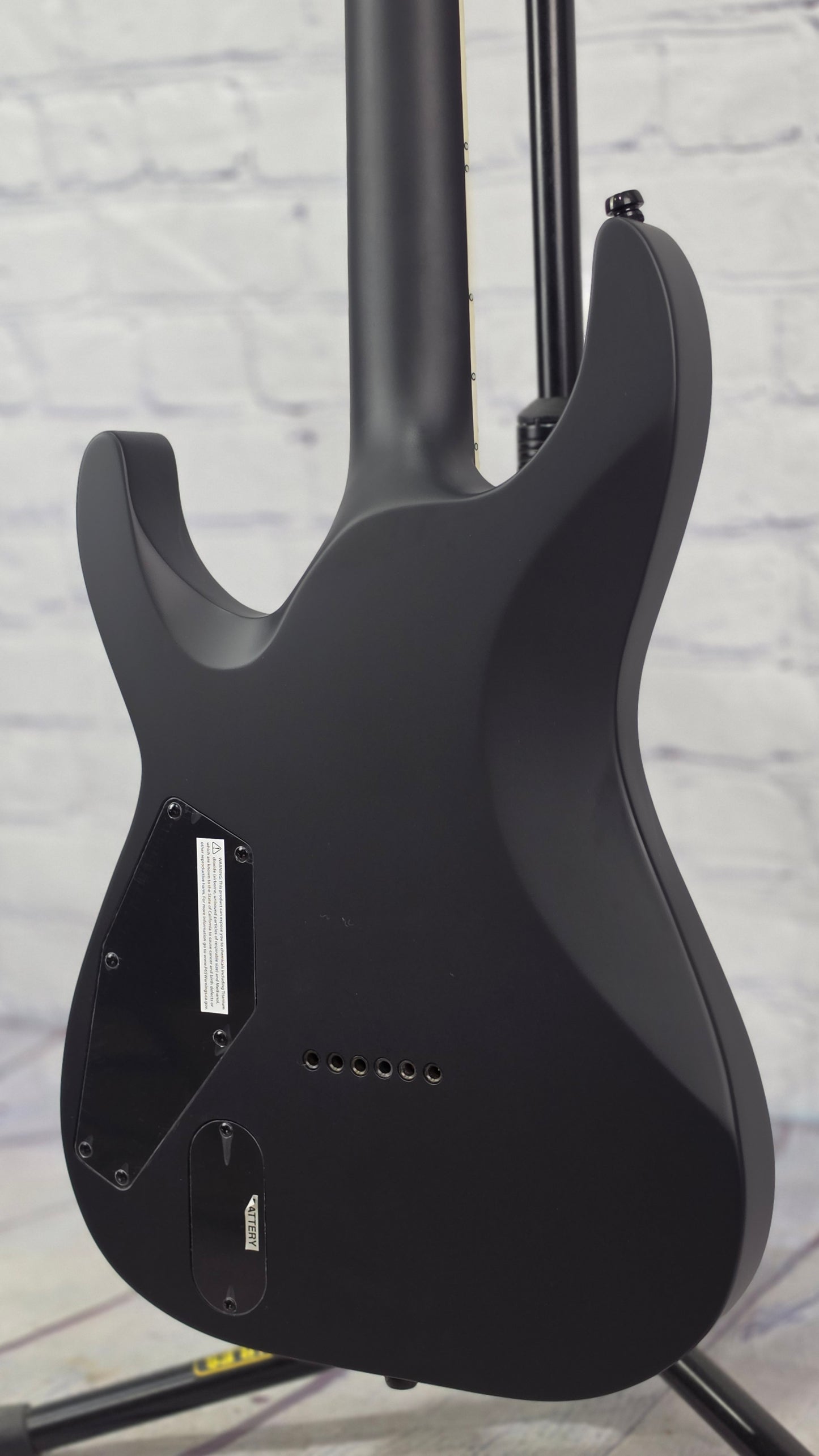 ESP LTD MT-1 Mick Thompson 6 String Electric Guitar Black Satin
