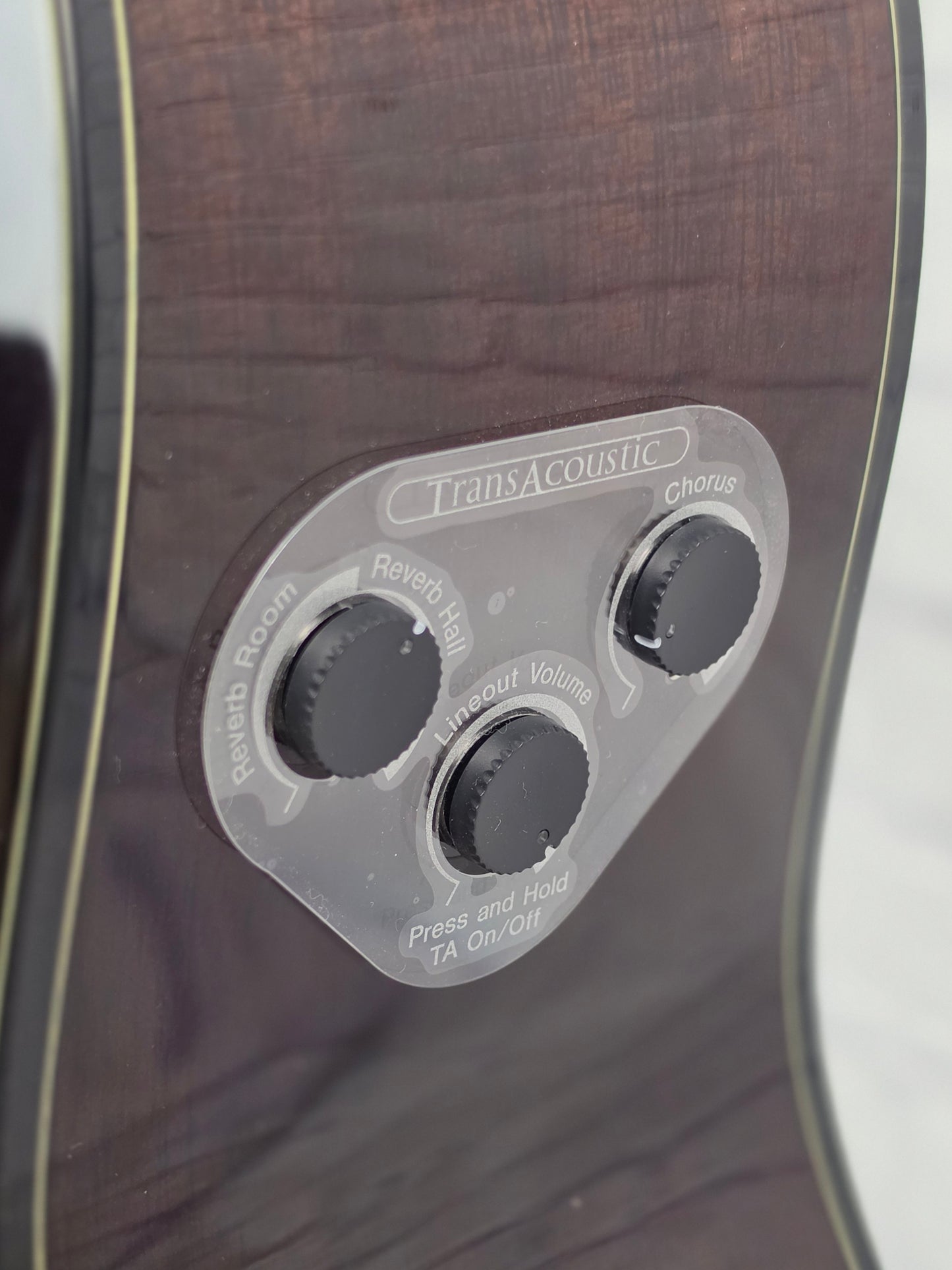 Yamaha TransAcoustic TAG1E 6 String Acoustic Guitar (Gen 2) Translucent Black