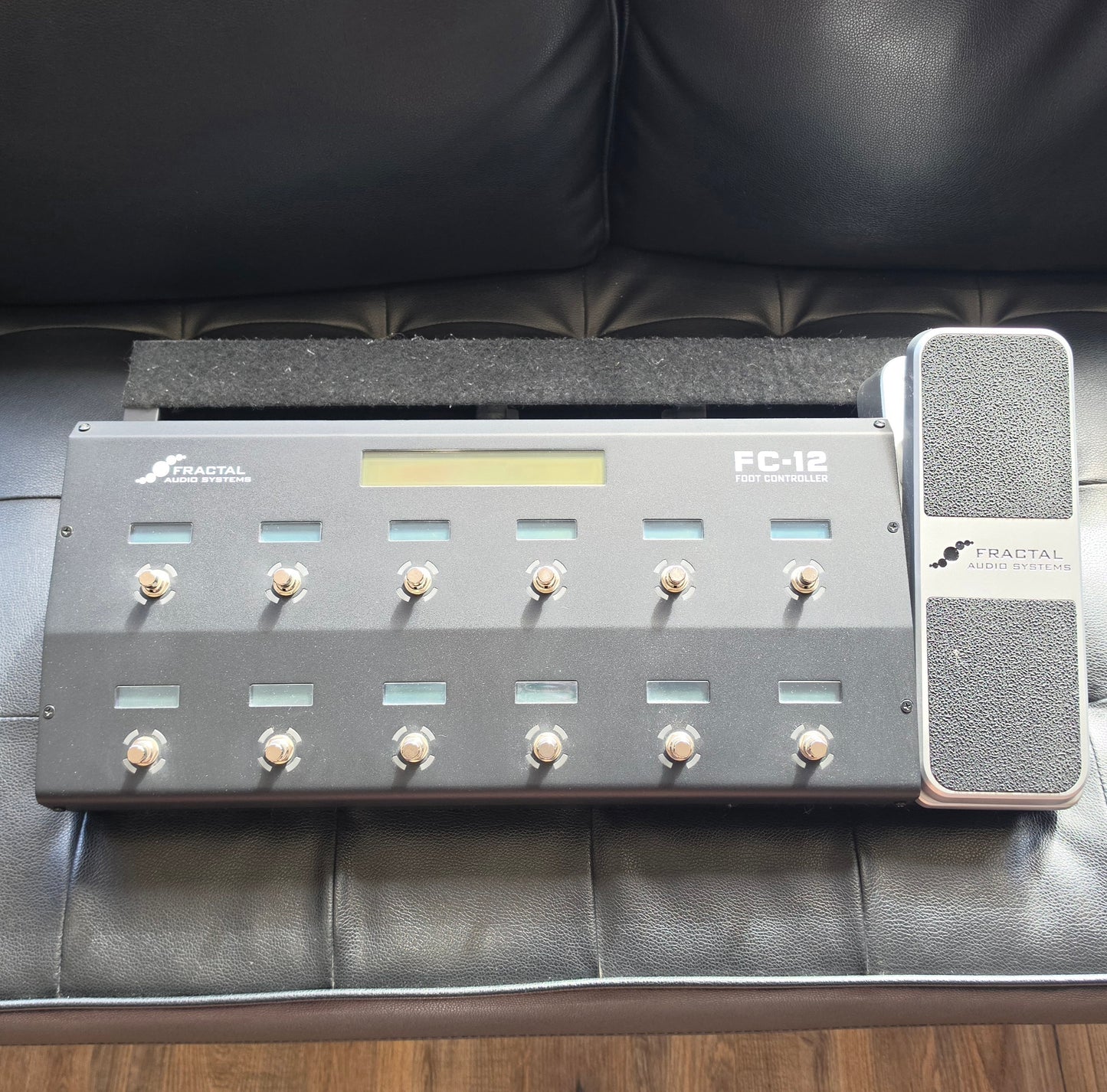USED Fractal Axe FX III MkI Amp Modeling Processor Bundle + FC12 + EV-1 + Pedaltrain 2