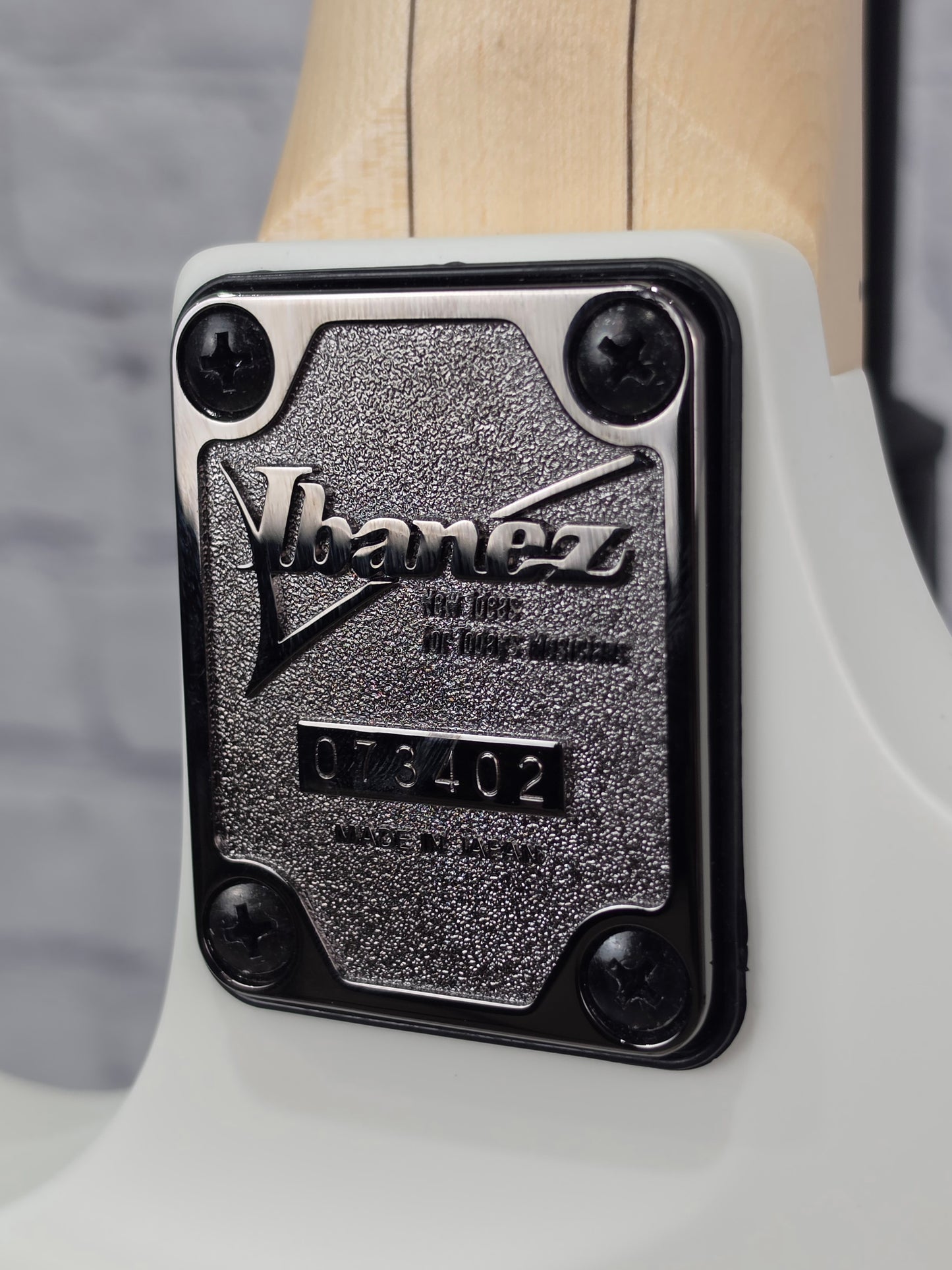 Ibanez Genesis RG550 GRF 6 String Electric Guitar White Flat Japan