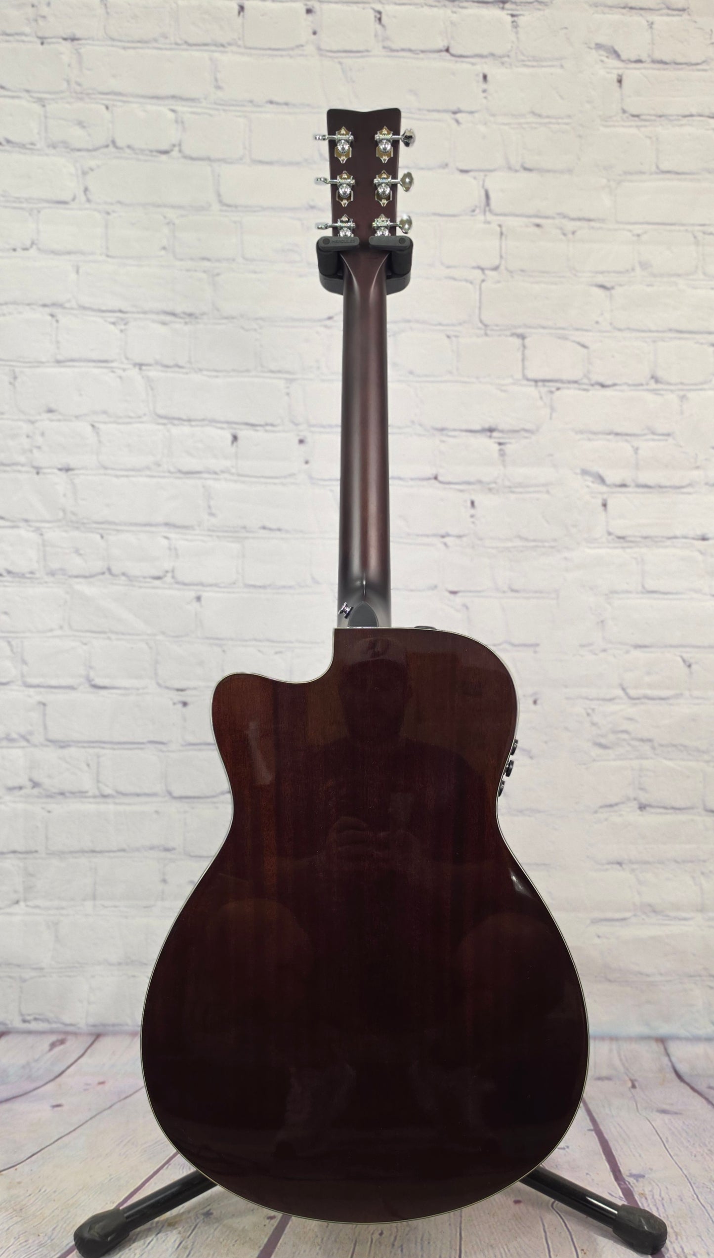 Yamaha Guitars TransAcoustic TAS1C SDB 6 String Concert Acoustic Guitar Sand Burst