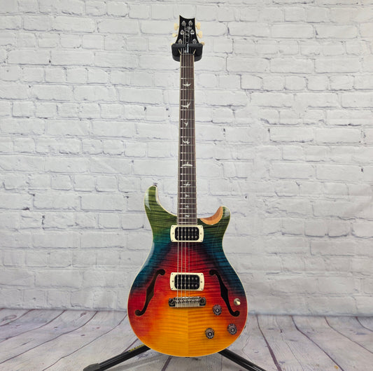 Paul Reed Smith PRS Guitars SE Ed Sheeran Baritone Semi-Hollow 6 String Electric Guitar Kaleidoscope