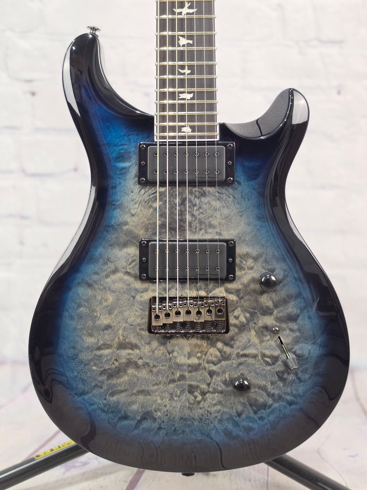 Paul Reed Smith PRS SE Mark Holcomb SVN 7 String Electric Guitar Holcomb Blue Burst