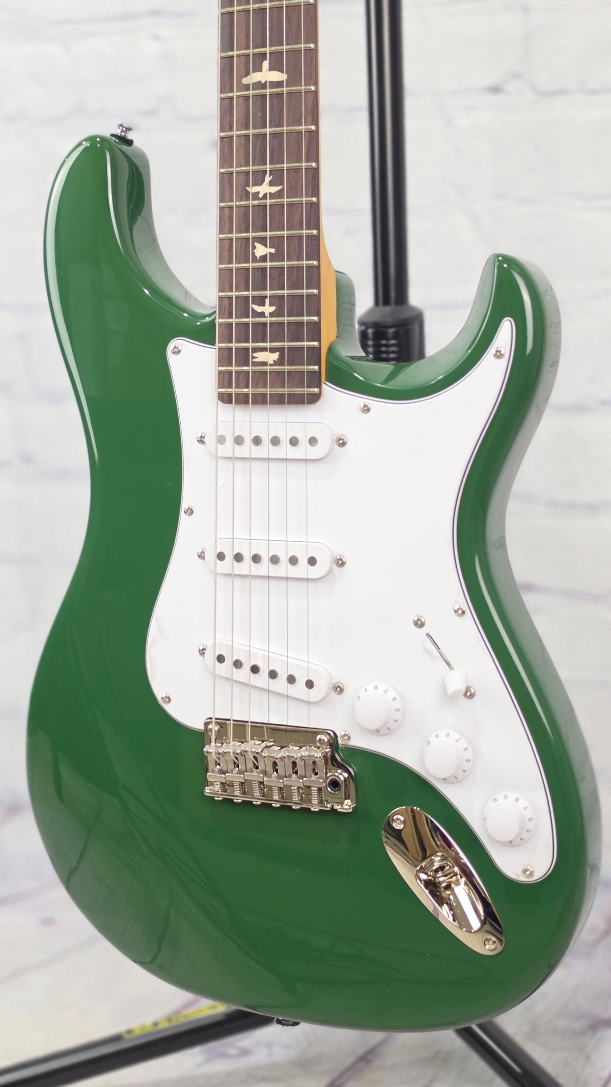Paul Reed Smith PRS Guitars SE Silver Sky RW John Mayer Electric Guitar Laurel Green