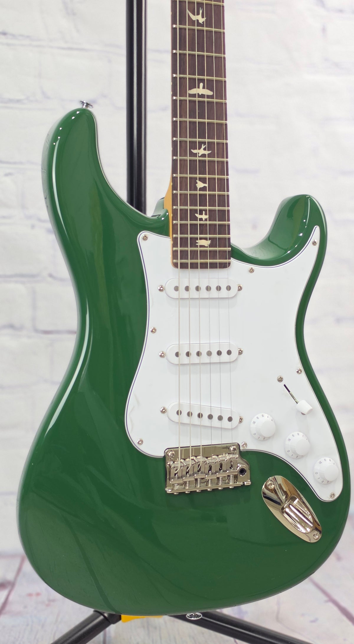 Paul Reed Smith PRS Guitars SE Silver Sky RW John Mayer Electric Guitar Laurel Green