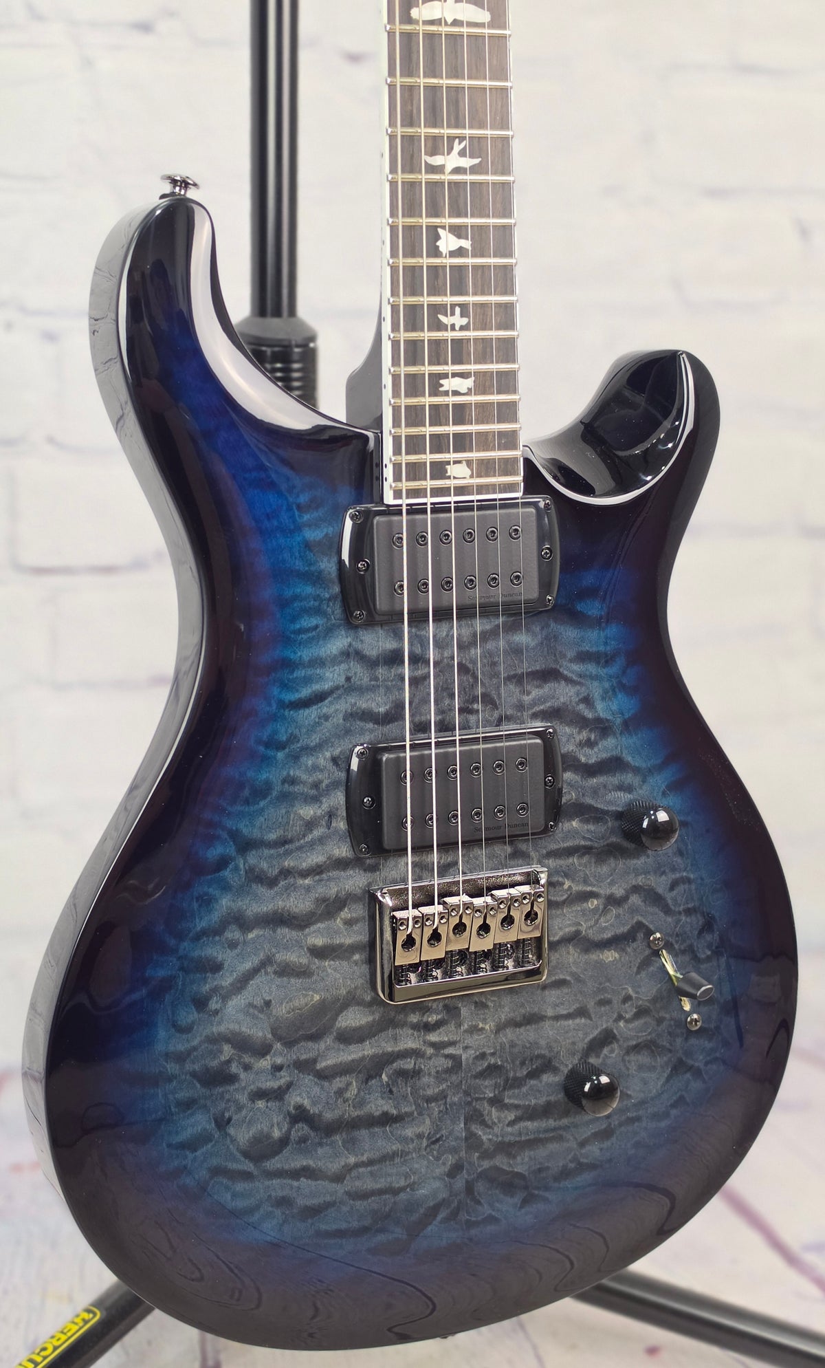 Paul Reed Smith PRS Guitars SE Mark Holcomb 6 String Electric Guitar Holcomb Blue Burst