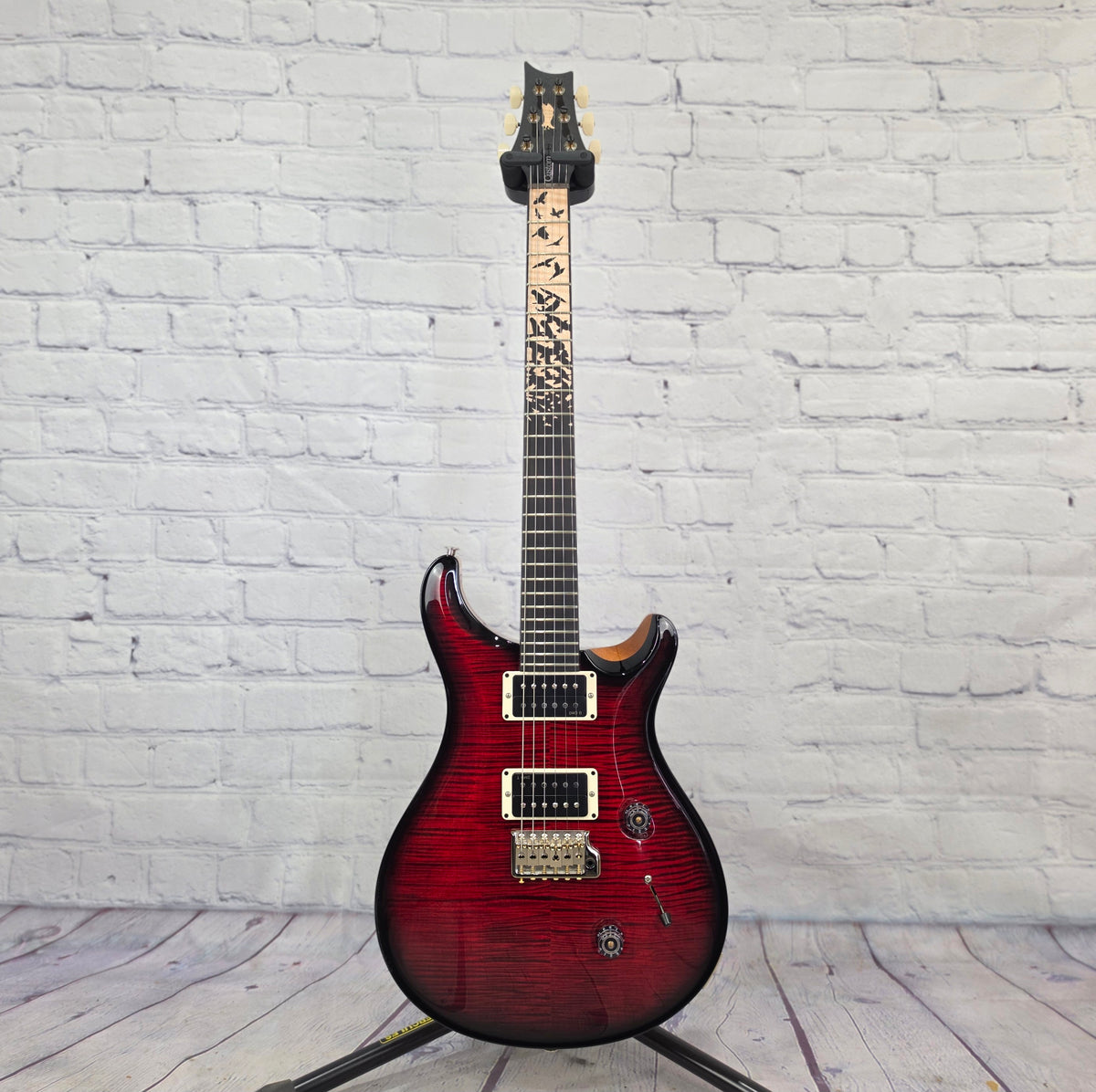 Paul Reed Smith PRS Guitars Custom 24 "Birds of a Feather" 2026 Limited Edition 6 String Electric Guitar Blood Red