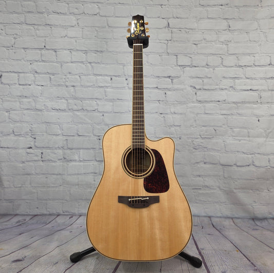 Takamine Pro Series P4DC Dreadnaught Acoustic Guitar Natural Gloss