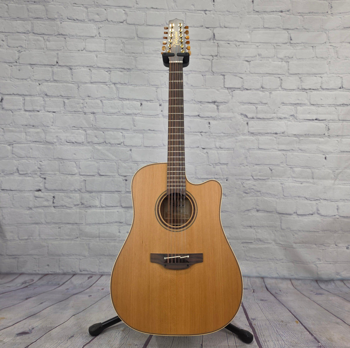 Takamine Pro Series P3DC-12 12 String Acoustic Guitar Natural
