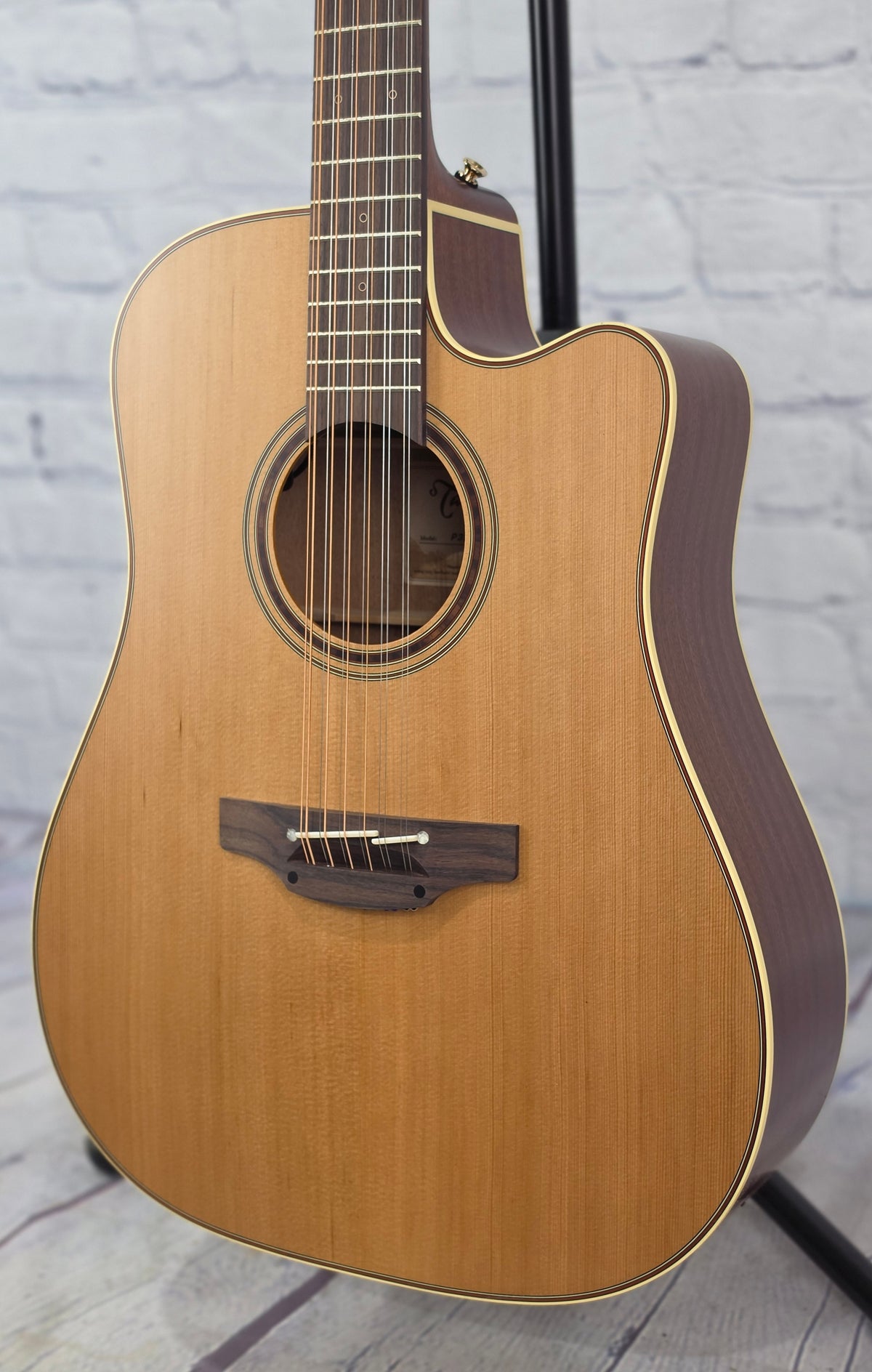 Takamine Pro Series P3DC-12 12 String Acoustic Guitar Natural