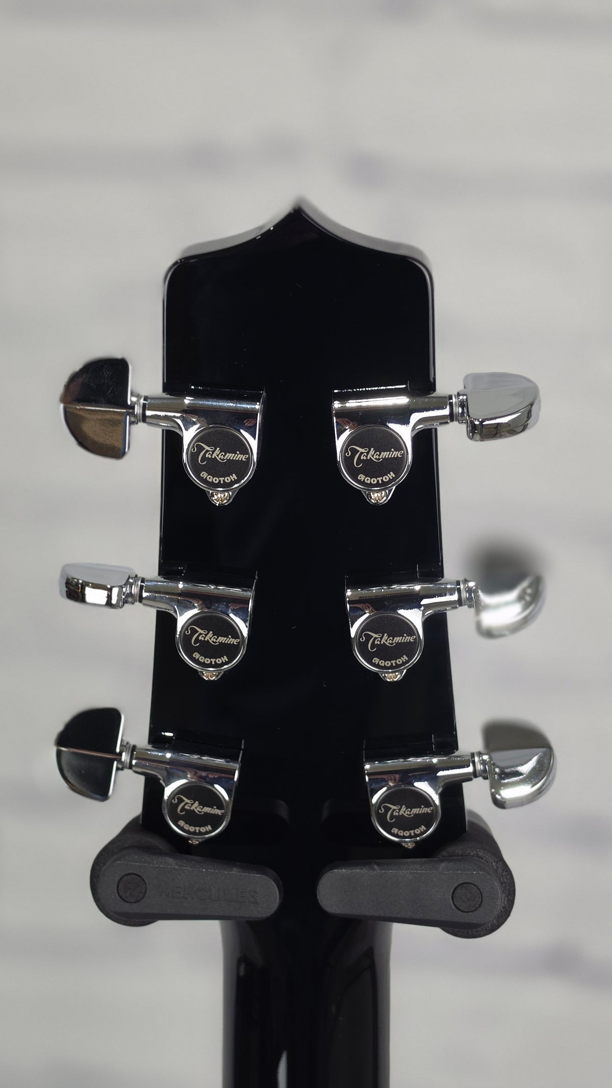 Takamine EF341SC 6 String Dreadnaught Acoustic Guitar Gloss Black