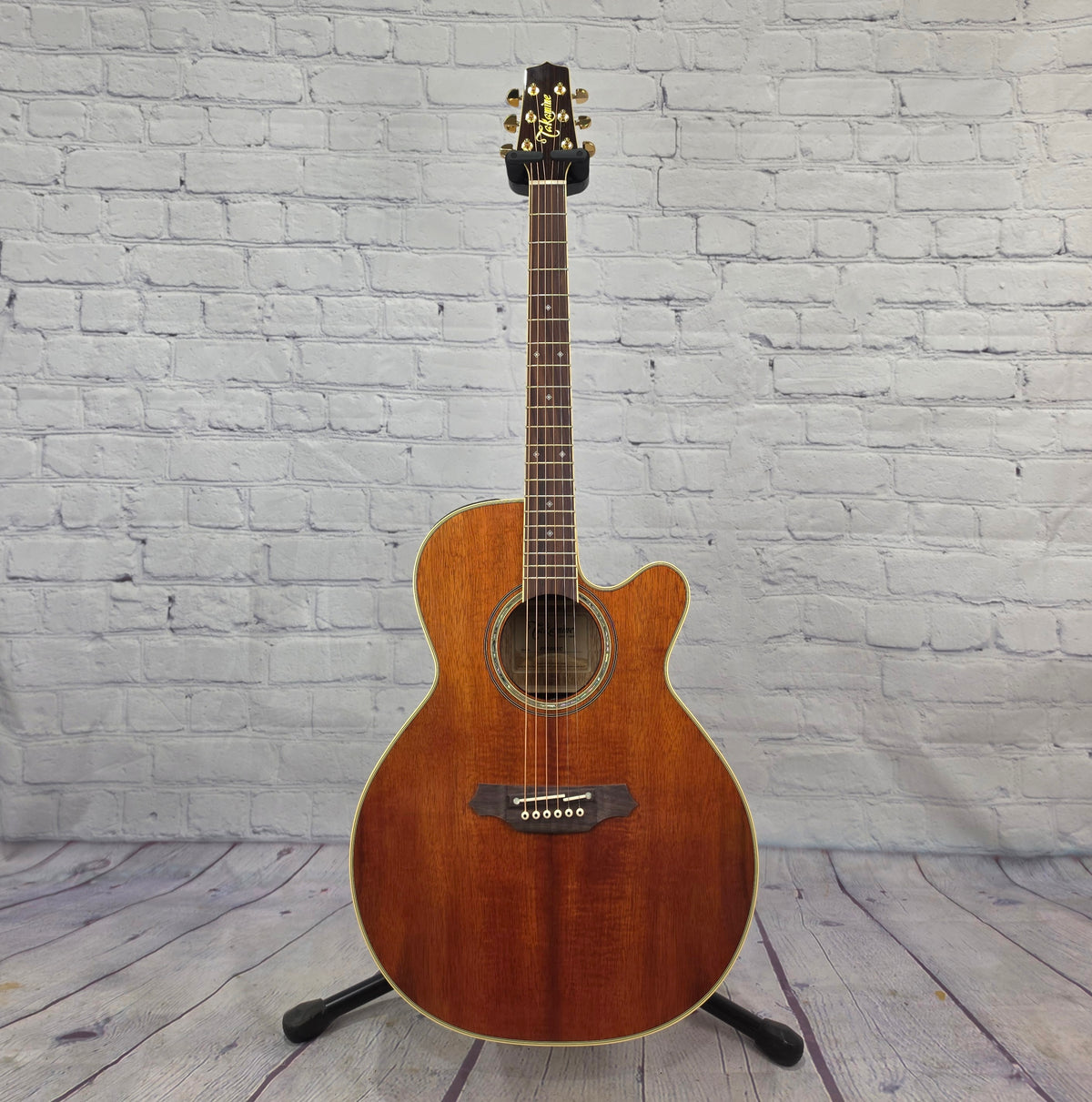 Takamine EF508KC NEX 6 String Acoustic Guitar Koa Natural