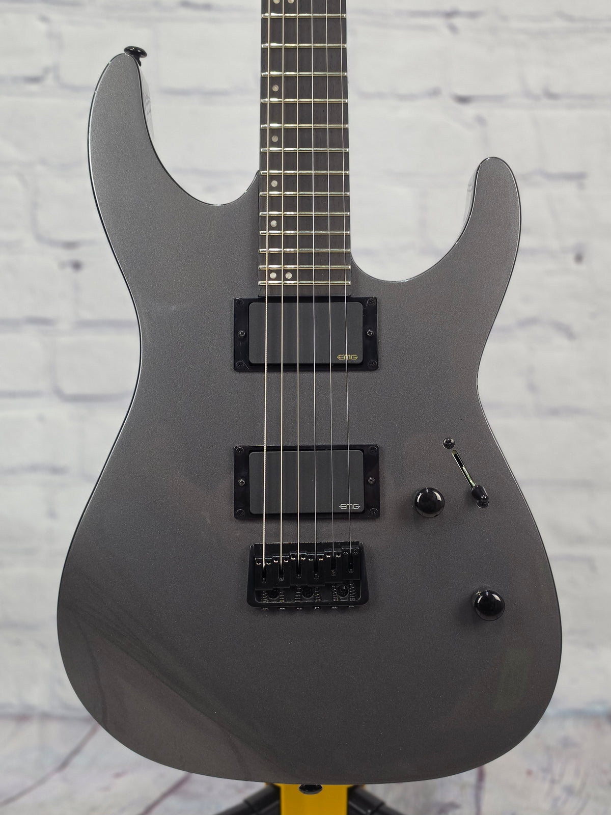 ESP LTD M-400HT 6 String Electric Guitar Charcoal Metallic
