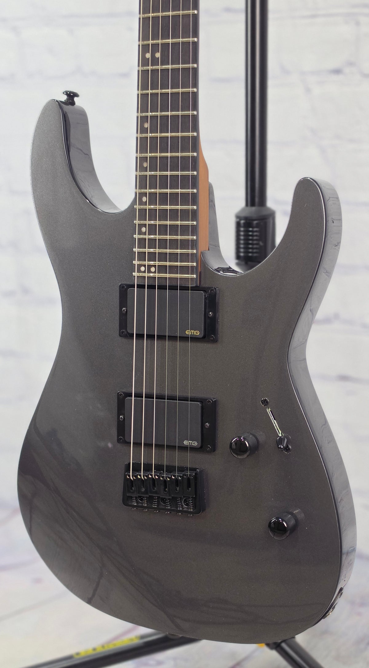ESP LTD M-400HT 6 String Electric Guitar Charcoal Metallic