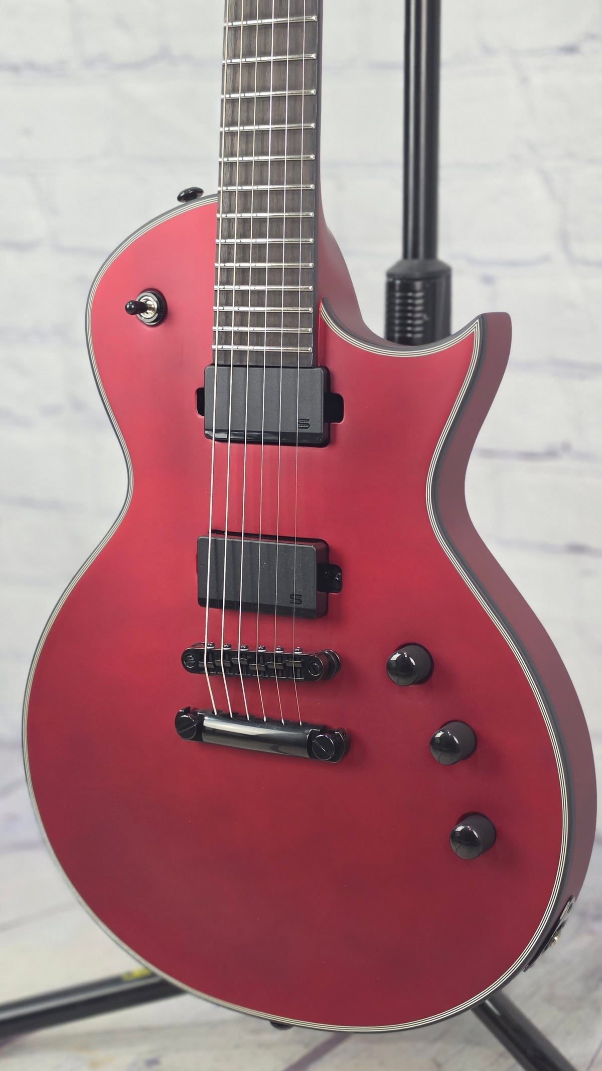ESP LTD EC-1000 Eclipse 6 String Electric Guitar Candy Apple Red Satin