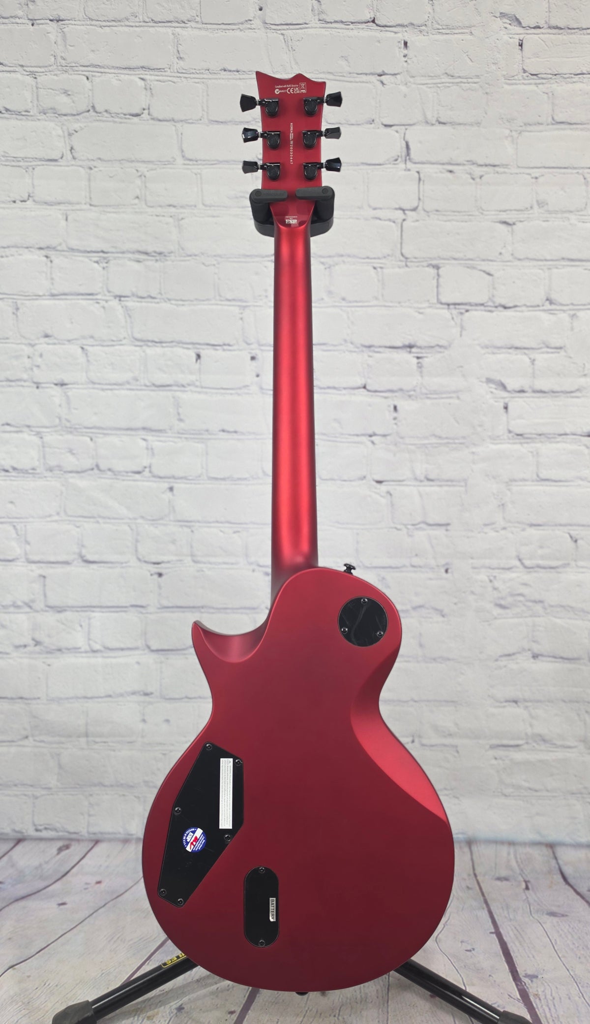 ESP LTD EC-1000 Eclipse 6 String Electric Guitar Candy Apple Red Satin