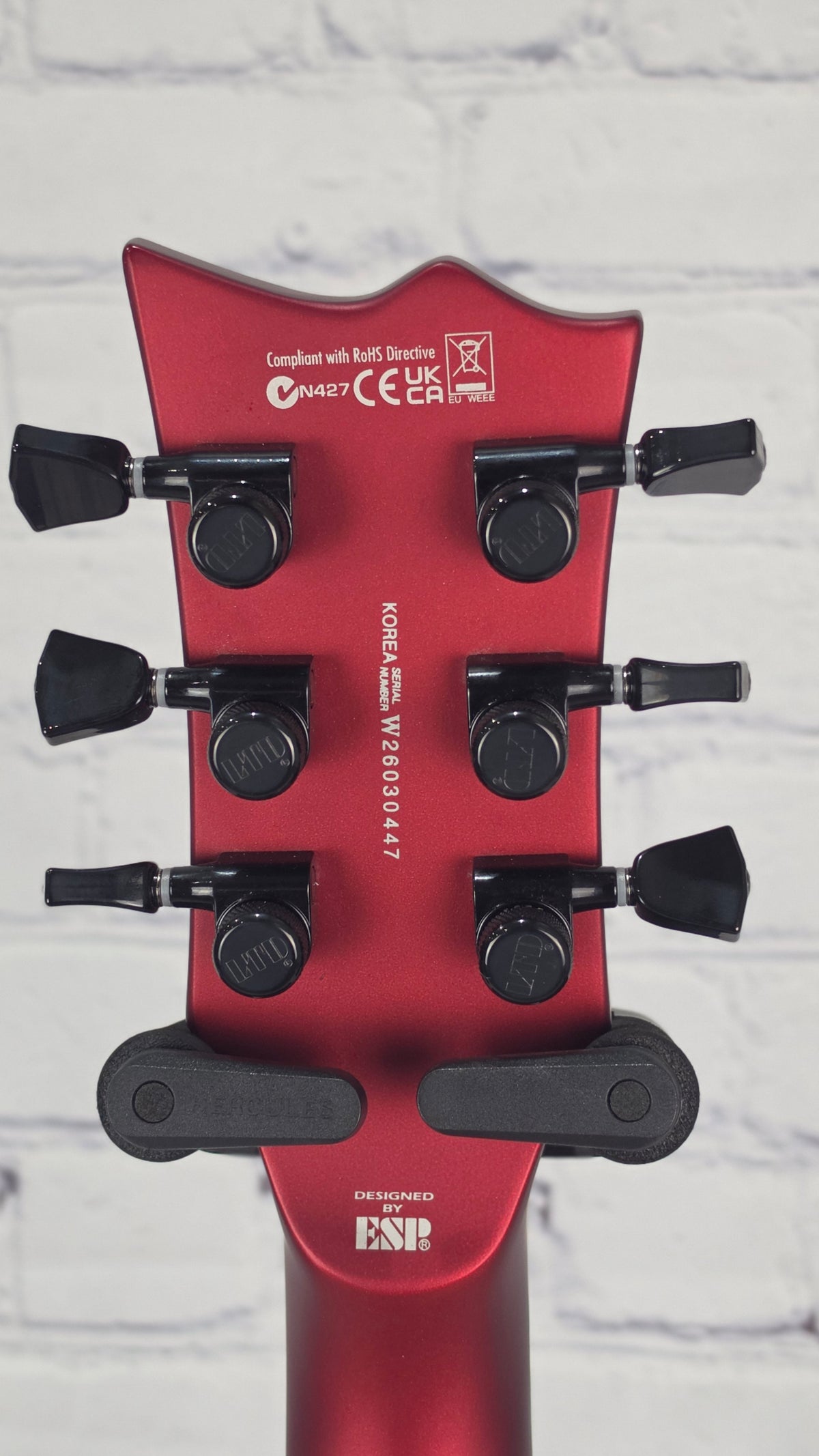 ESP LTD EC-1000 Eclipse 6 String Electric Guitar Candy Apple Red Satin