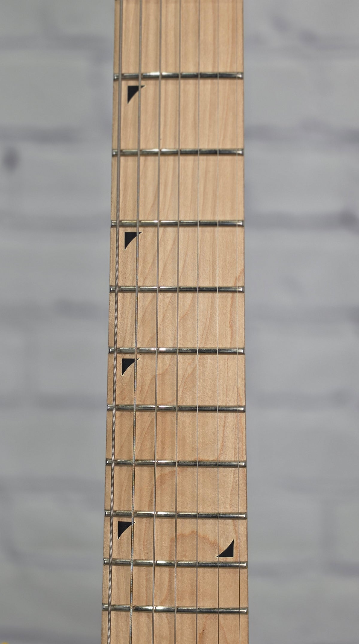 Jackson Guitars Pro Series Signature Dave Davidson Warrior WR7 MAH MPL 7 String Electric Guitar Racing Yellow