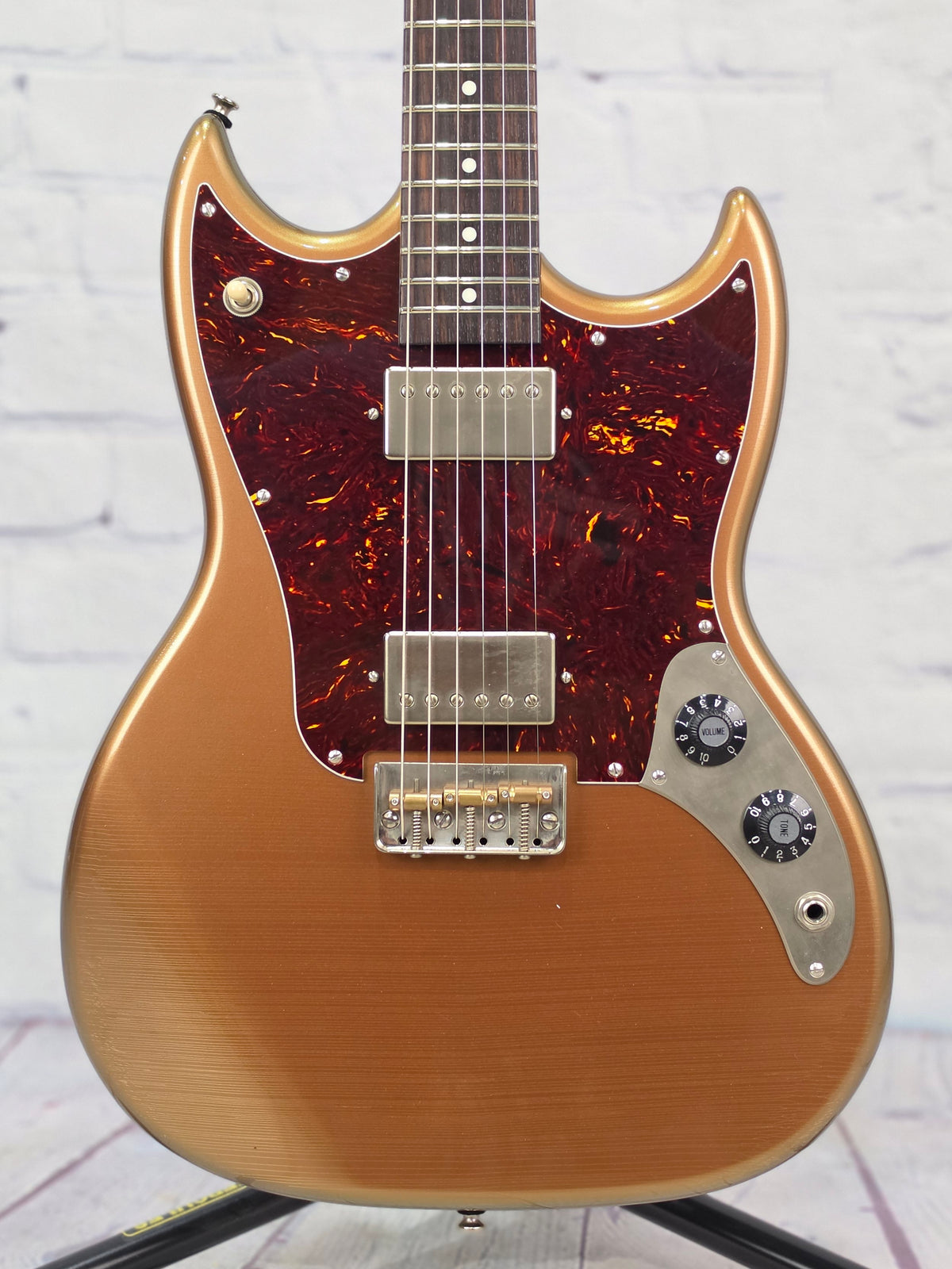 Frank Brothers Sonar 6 String Electric Guitar Faded Cognac Light Aged Relic