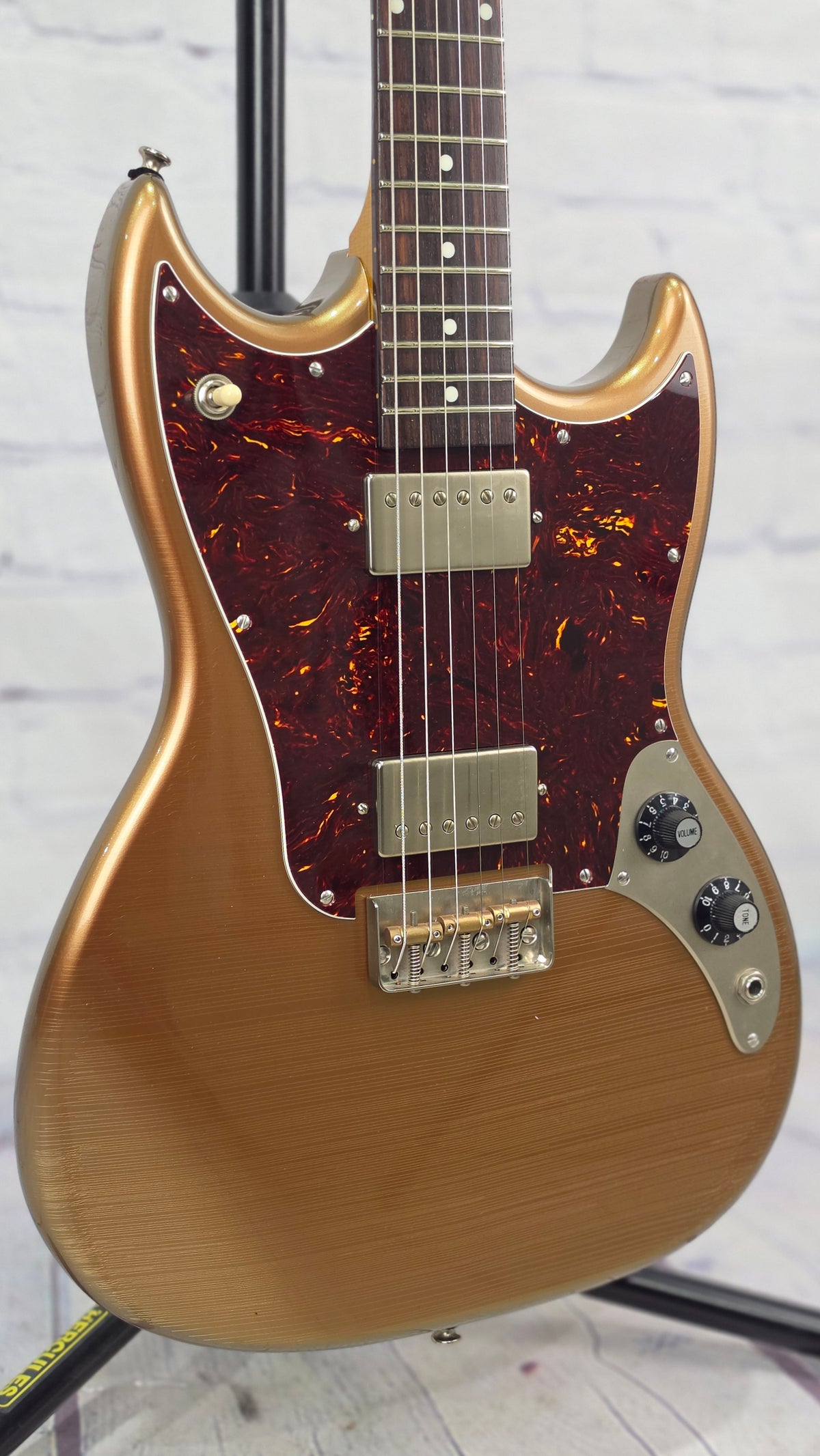 Frank Brothers Sonar 6 String Electric Guitar Faded Cognac Light Aged Relic