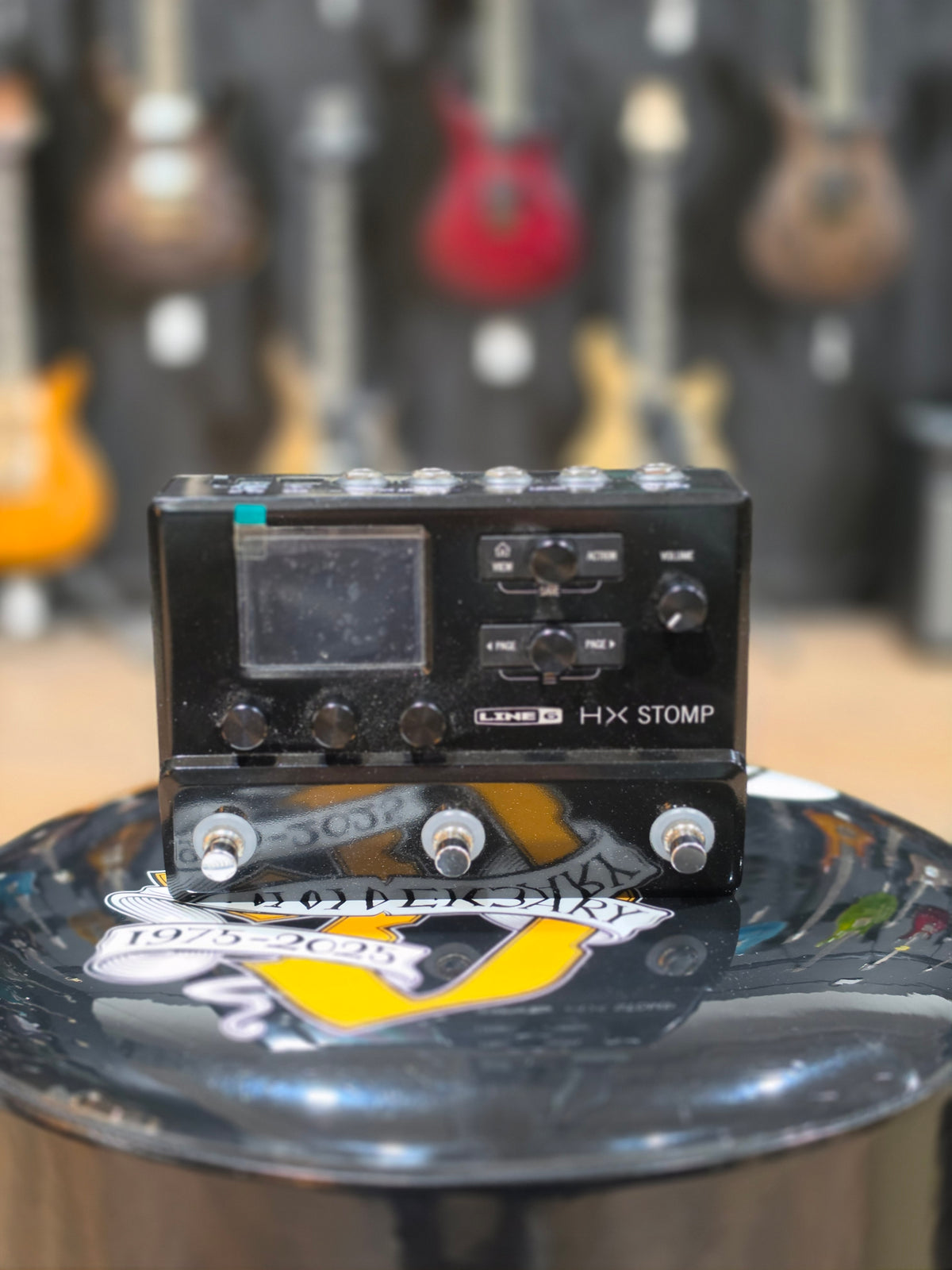 USED Line 6 HX Stomp Modeling Pedal Amp Simulator Multi Effects Black