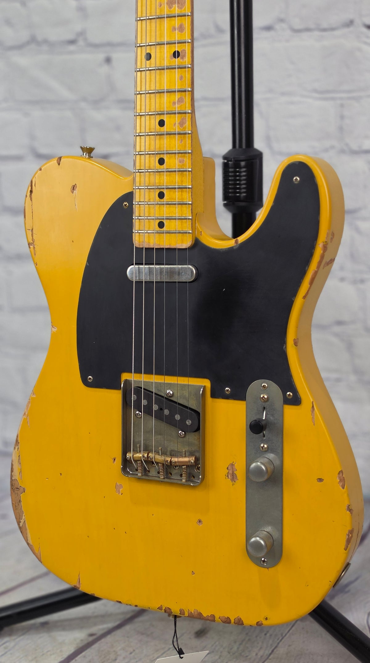 Nash Guitars T52 6 String Electric Guitar Butterscotch Blonde Heavy Aging